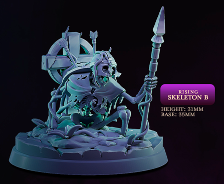 Rising Skeletons - Rise of the Undead - Cast n Play