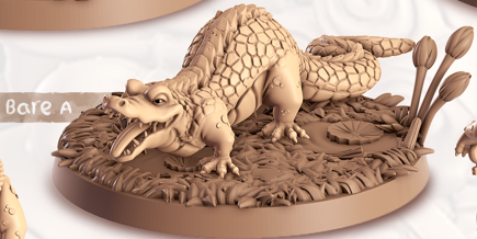 Crocodile - Reptiles - Croc - Animal Companions by Cornelia - Cast n Play
