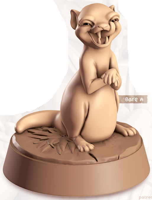 Ferret - Burrowers - Farrat - Animal Companions by Cornelia - Cast n Play