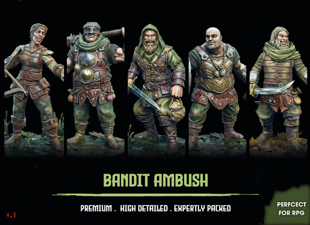 Bandits Premium Miniature Box