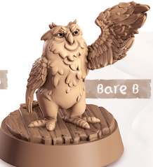 Owl - Flyers - Ou - Animal Companions by Cornelia - Cast n Play