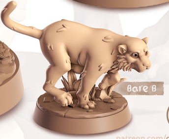 Tiger - Wild Felines - Tai - Animal Companions by Cornelia - Cast n Play