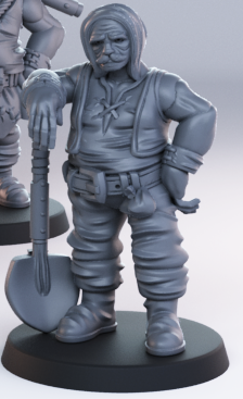 Male Townsfolk - Townsfolk 1 - Cast n Play