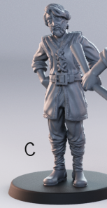 Stable Keeper - Townsfolk 1 - Cast n Play