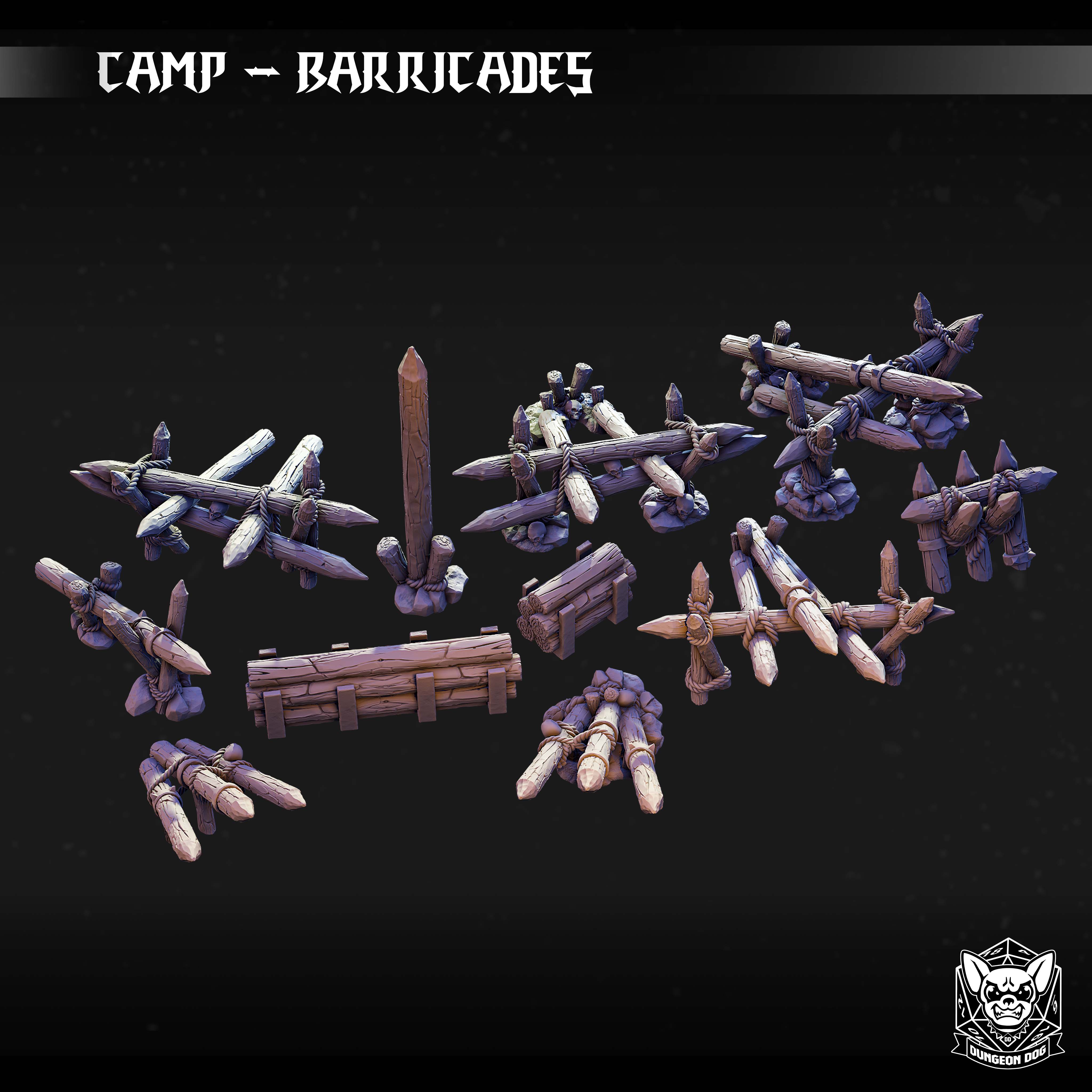 Camp Barricades Set von Dungeon Dog