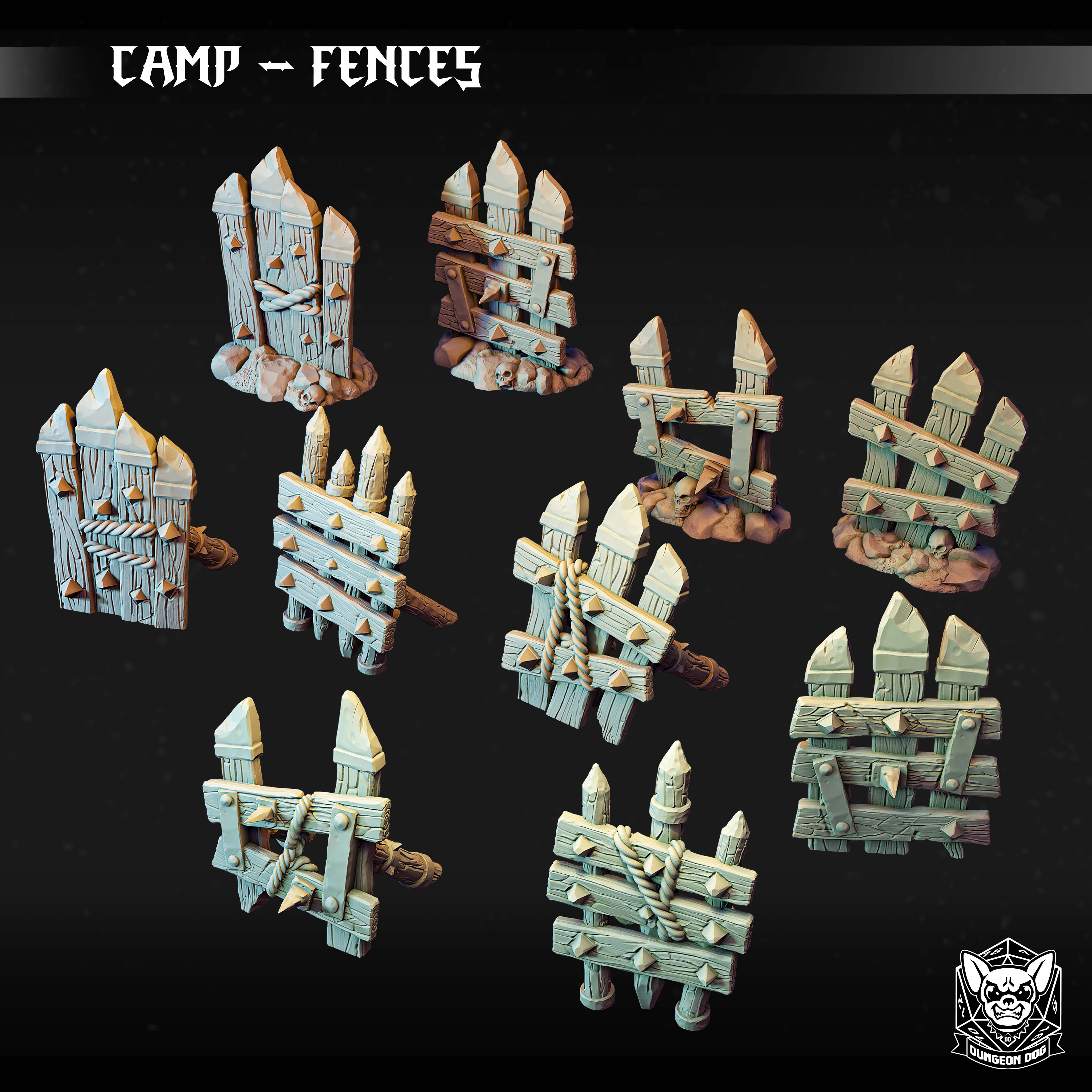 Camp Fences Set von Dungeon Dog