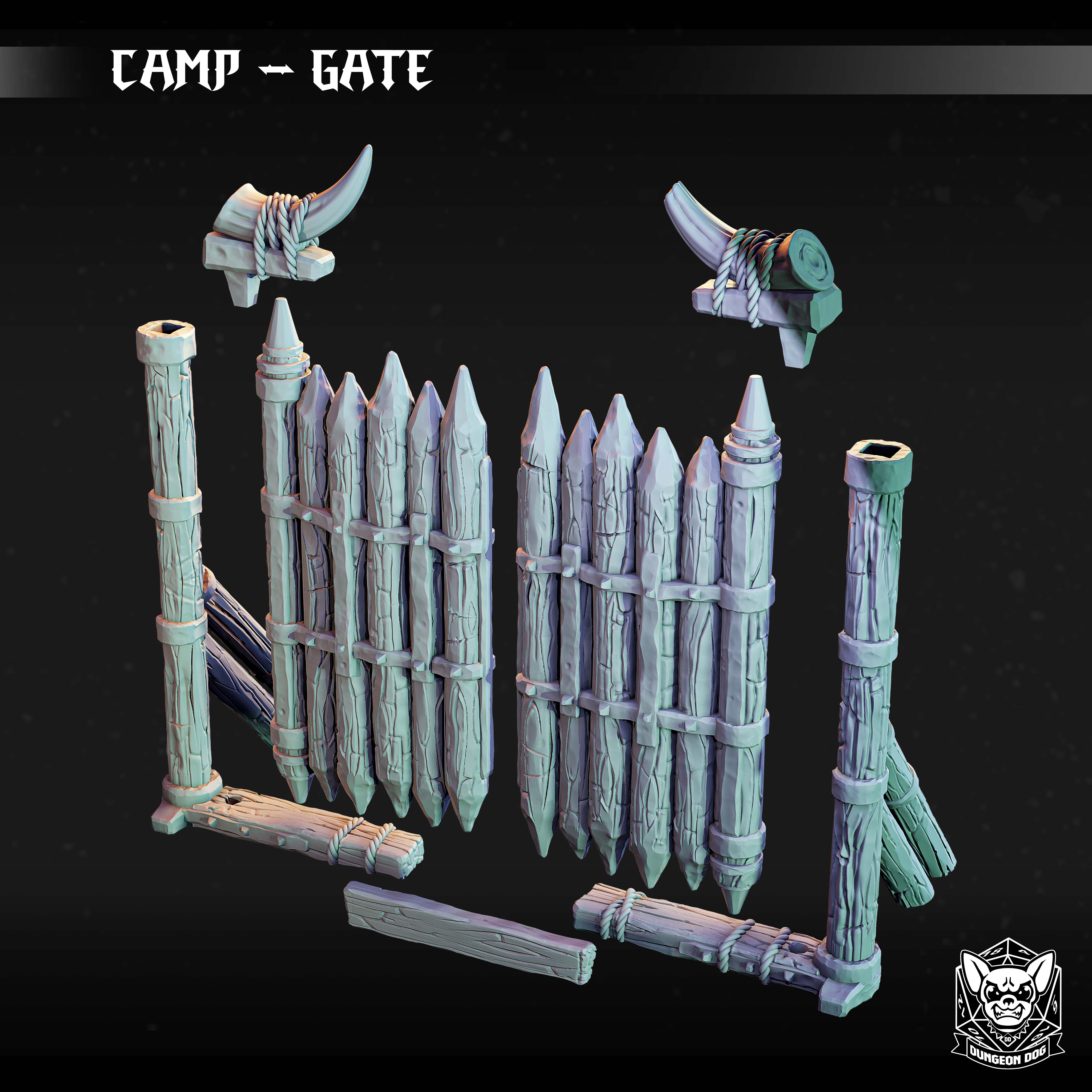Camp Gate von Dungeon Dog