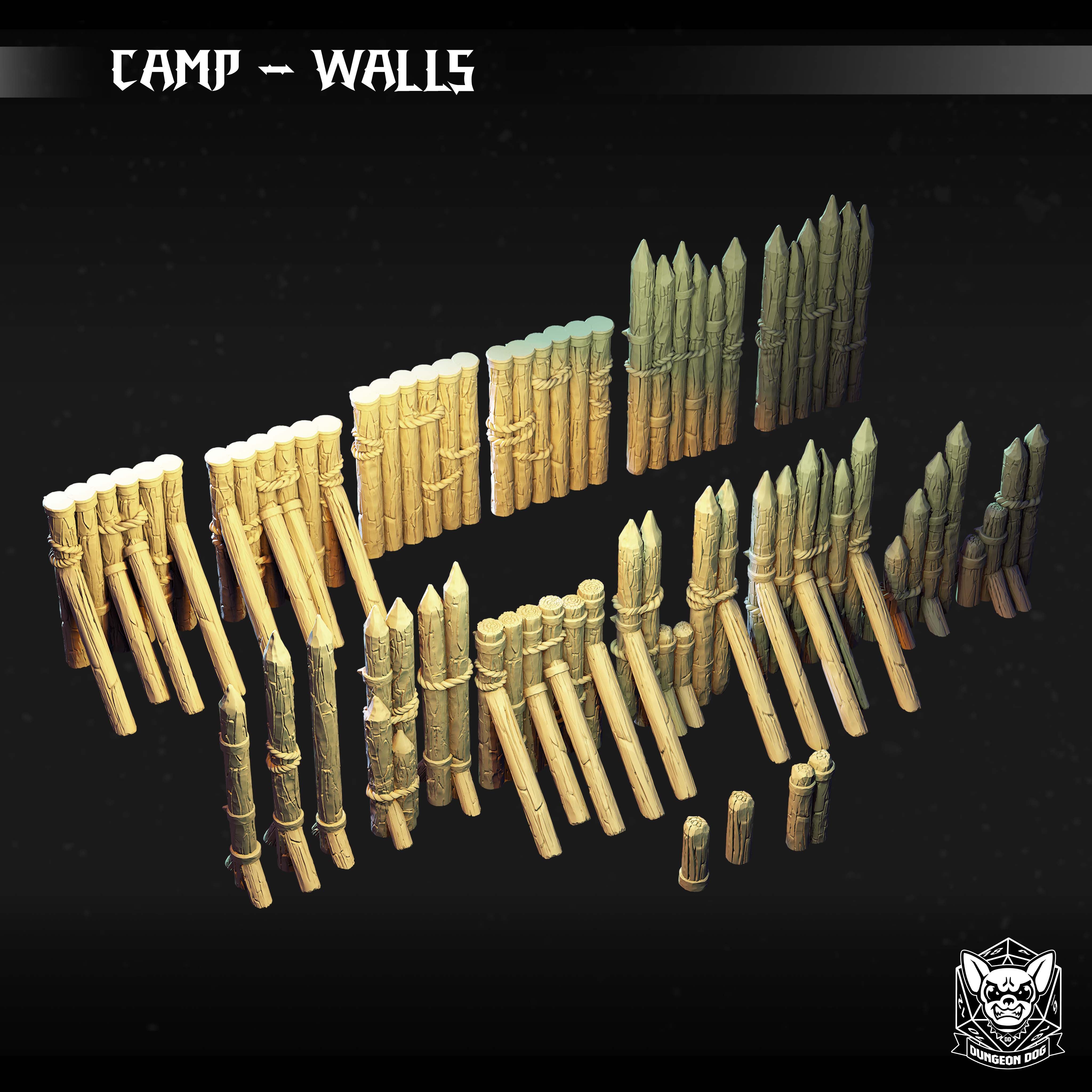 Murs de camp par Dungeon Dog