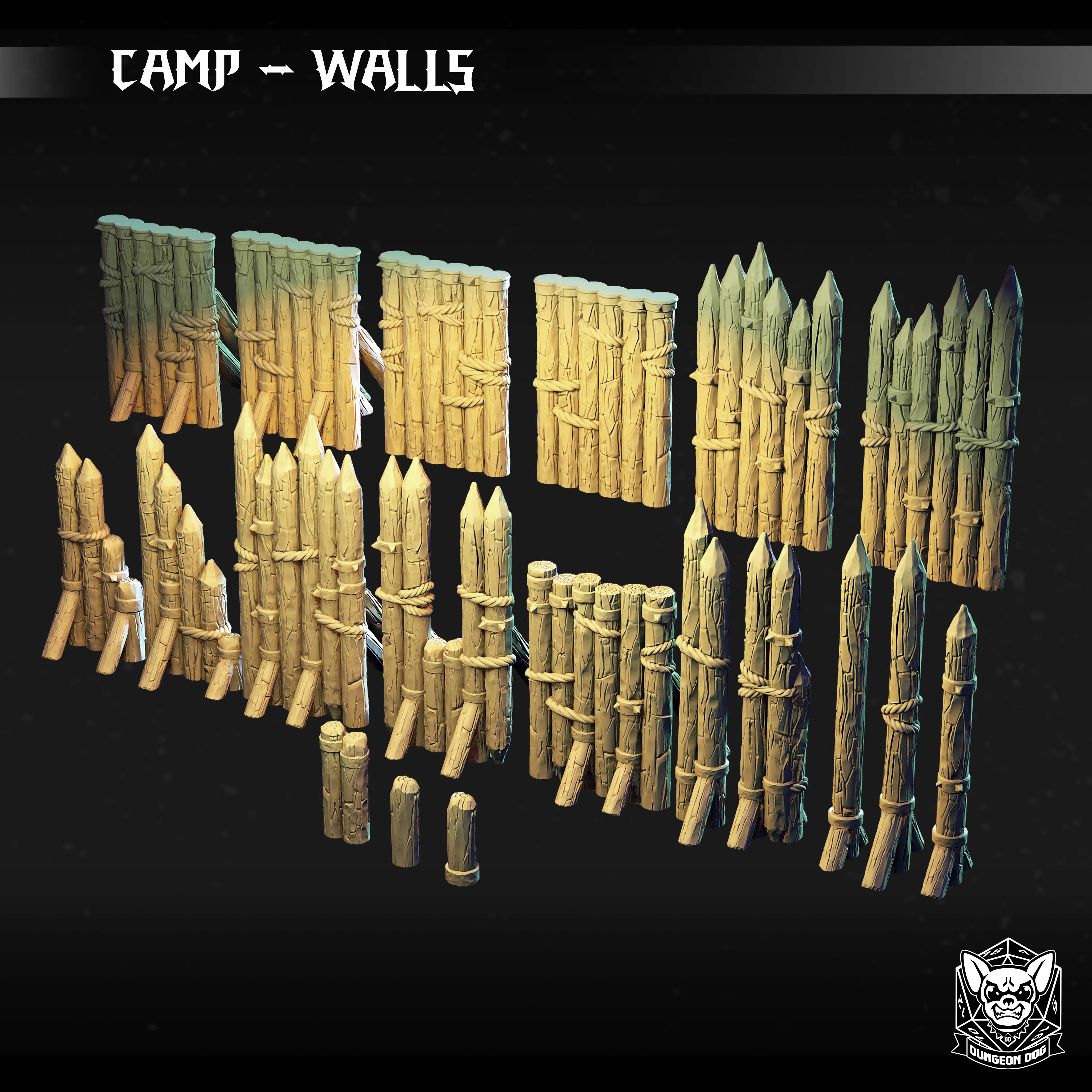 Murs de camp par Dungeon Dog
