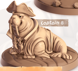 Walrus - Polar - Worlo - Animal Companions by Cornelia - Cast n Play