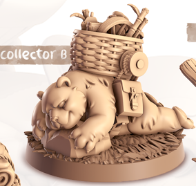 Panda - Bears - Tao - Animal Companions by Cornelia - Cast n Play