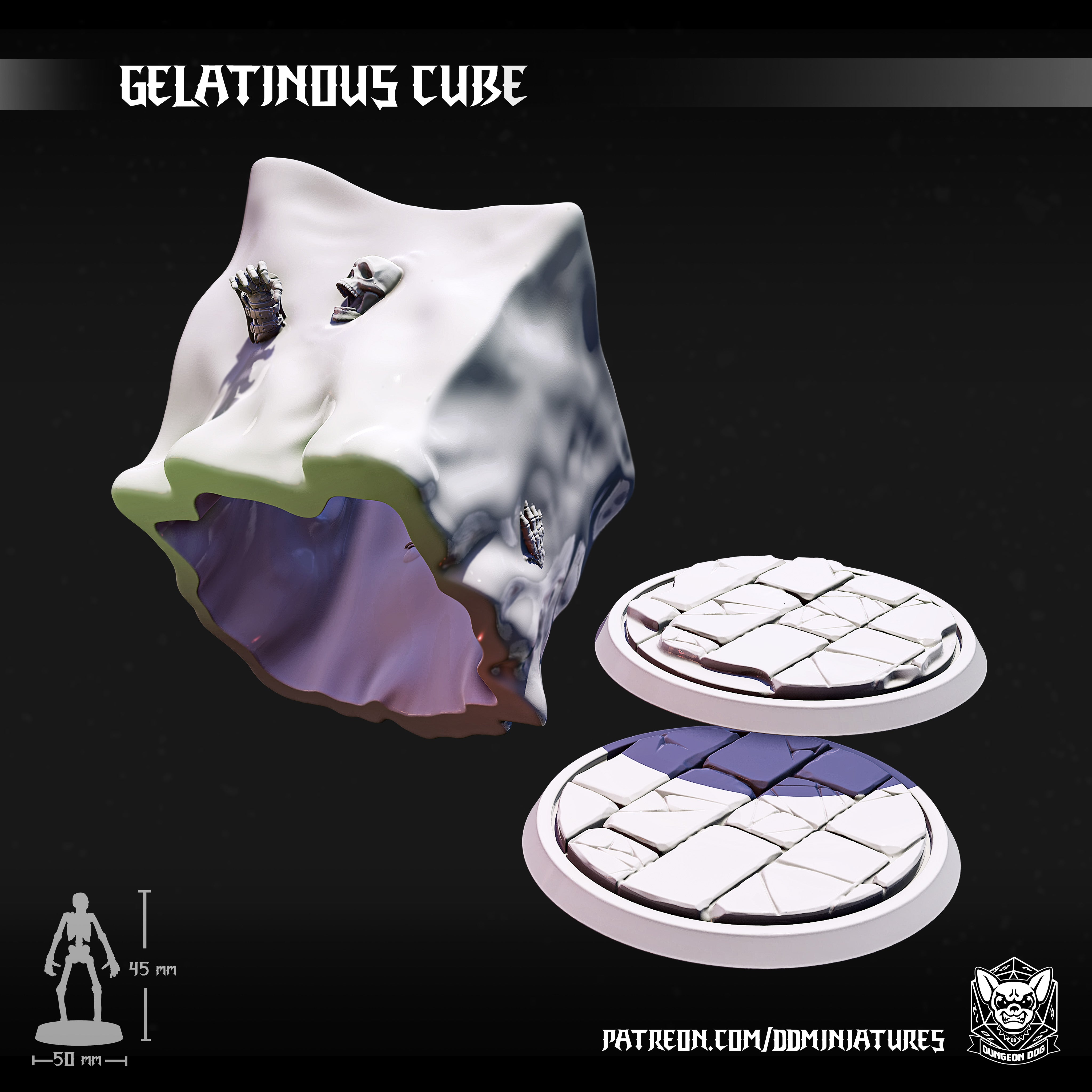 Gelatinous Cube - by Dungeon Dog