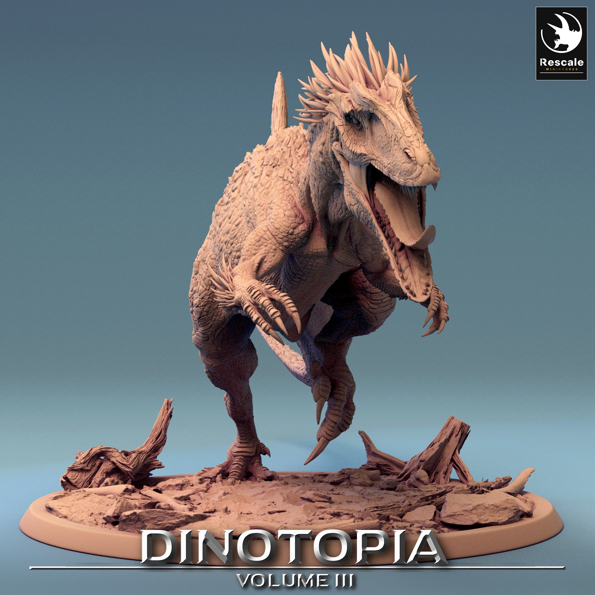 Concavenator - aus der Reihe Dinotopia III von Rescale Miniatures