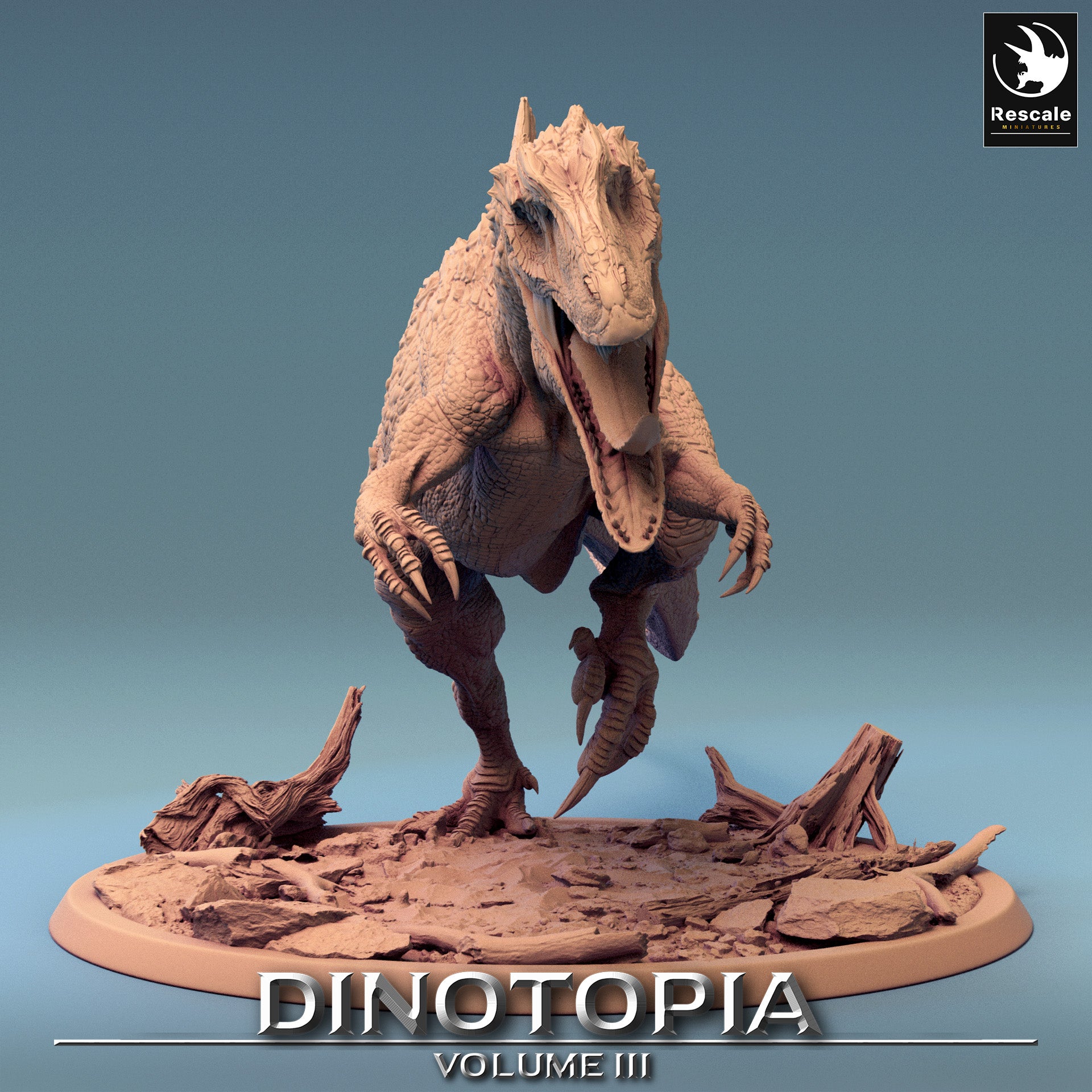Concavenator - aus der Reihe Dinotopia III von Rescale Miniatures