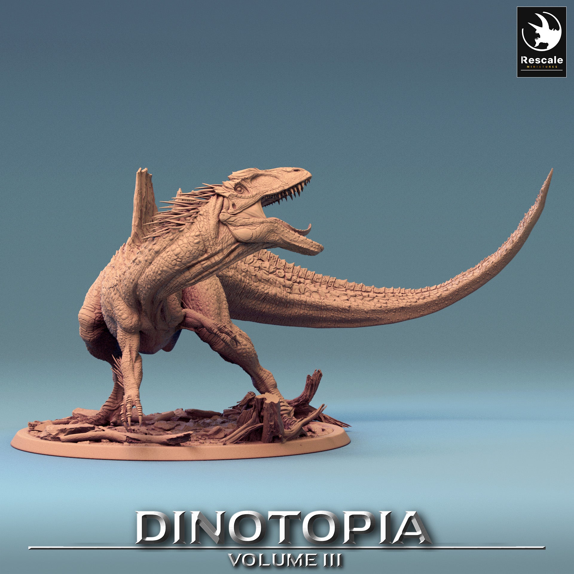 Concavenator - aus der Reihe Dinotopia III von Rescale Miniatures