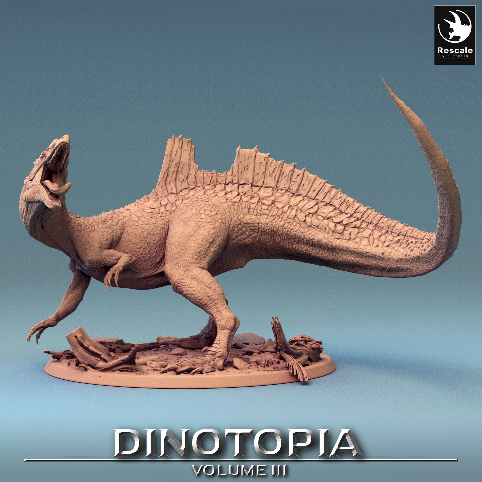 Concavenator - aus der Reihe Dinotopia III von Rescale Miniatures