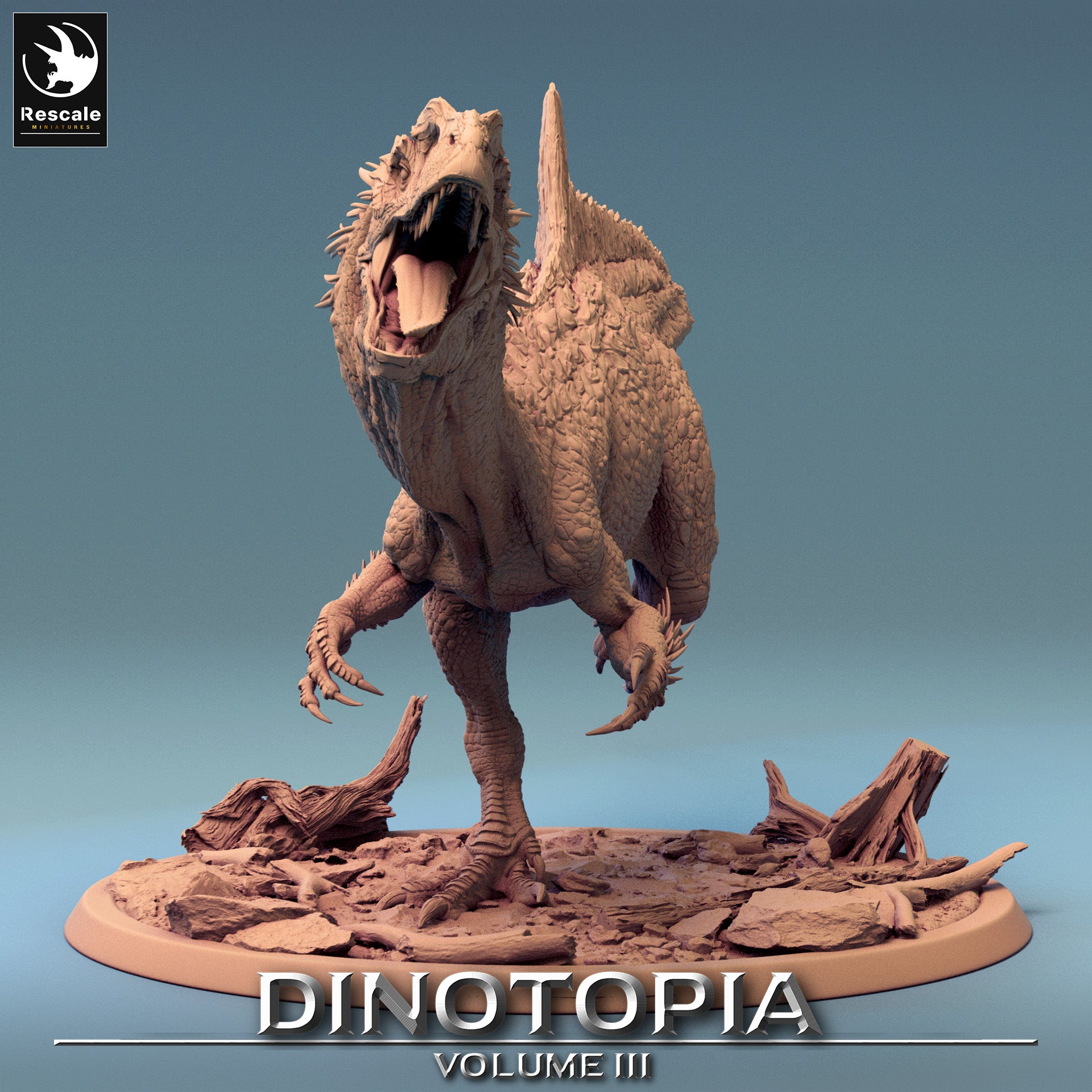 Concavenator - aus der Reihe Dinotopia III von Rescale Miniatures