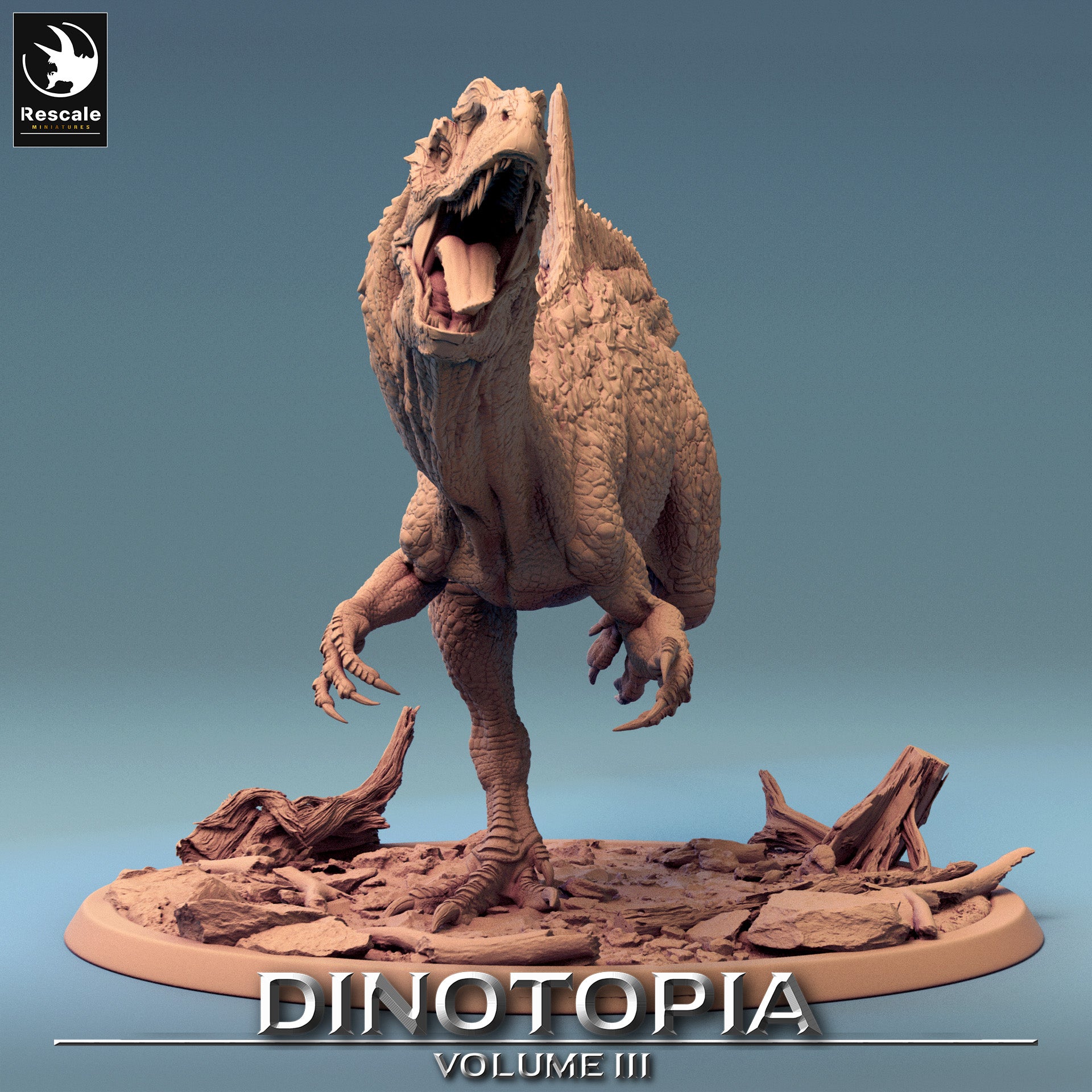 Concavenator - aus der Reihe Dinotopia III von Rescale Miniatures