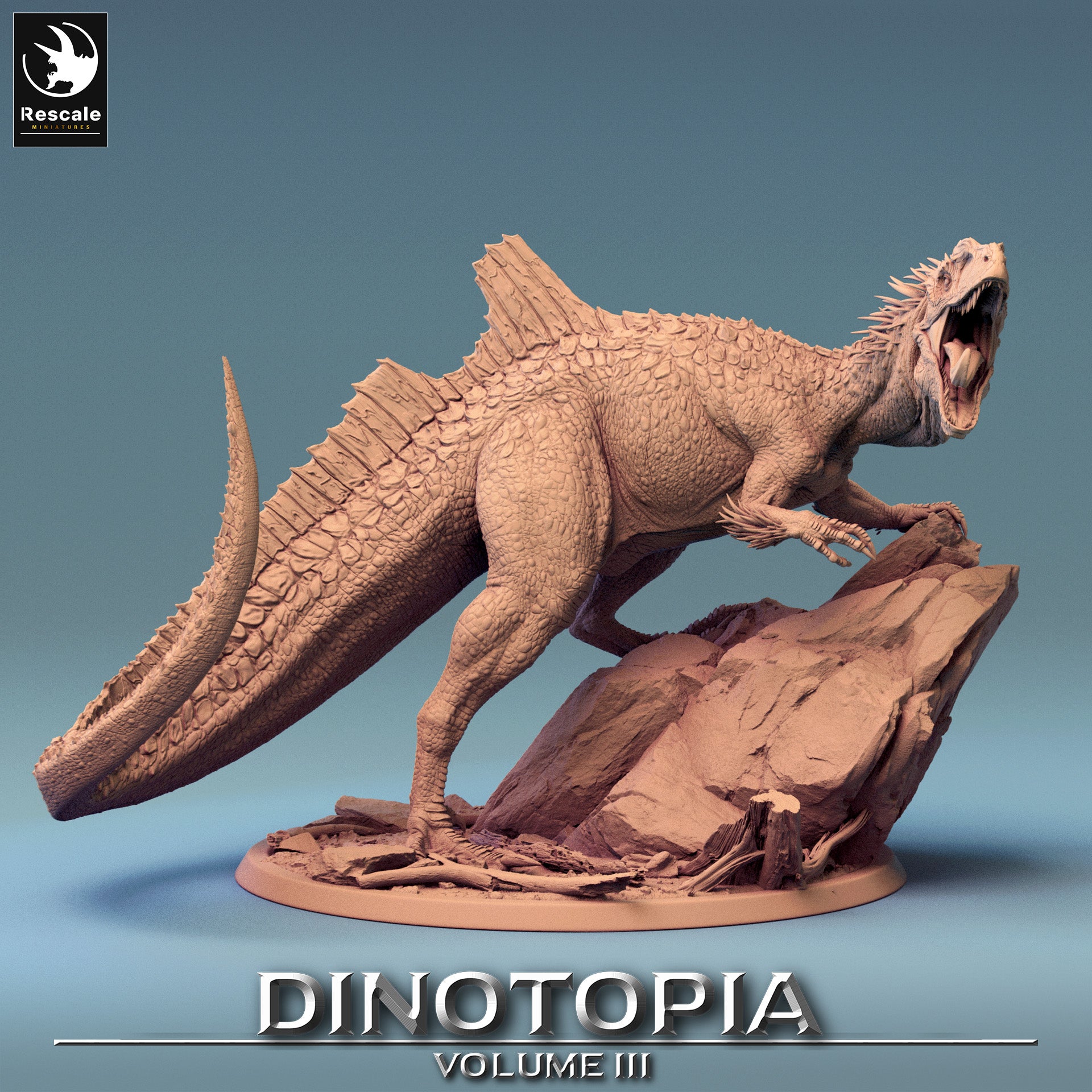 Concavenator - aus der Reihe Dinotopia III von Rescale Miniatures
