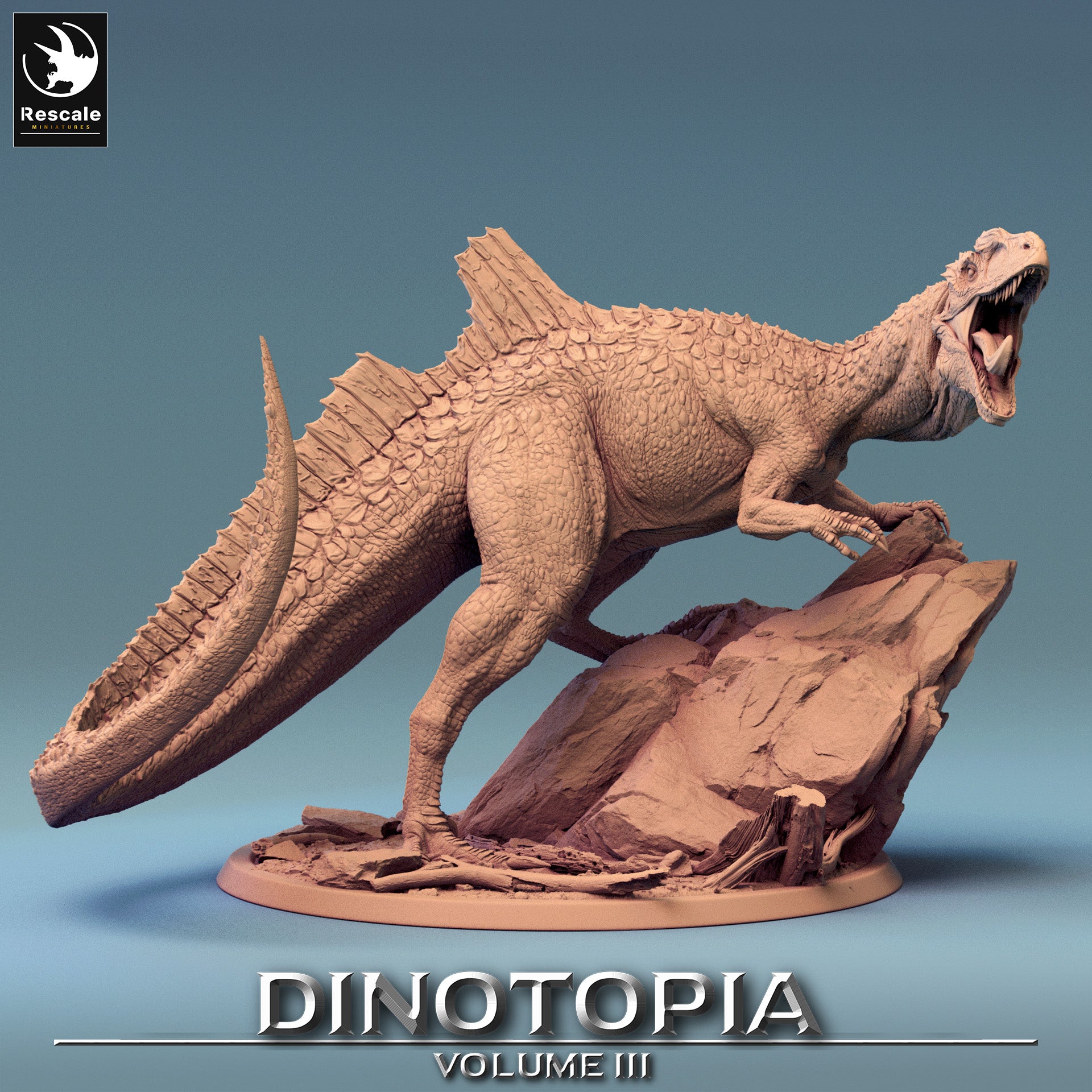 Concavenator - aus der Reihe Dinotopia III von Rescale Miniatures