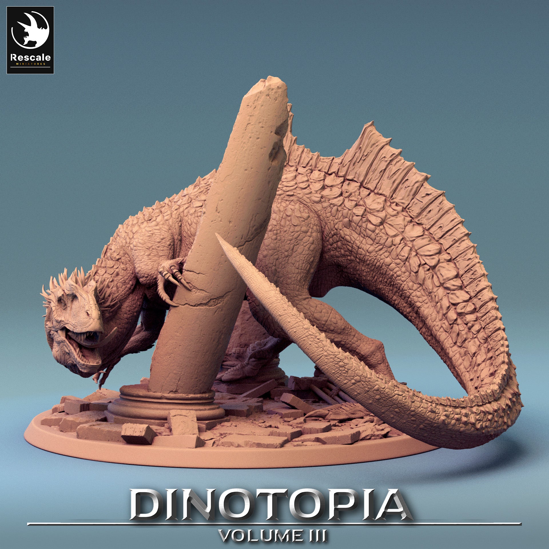 Concavenator - aus der Reihe Dinotopia III von Rescale Miniatures