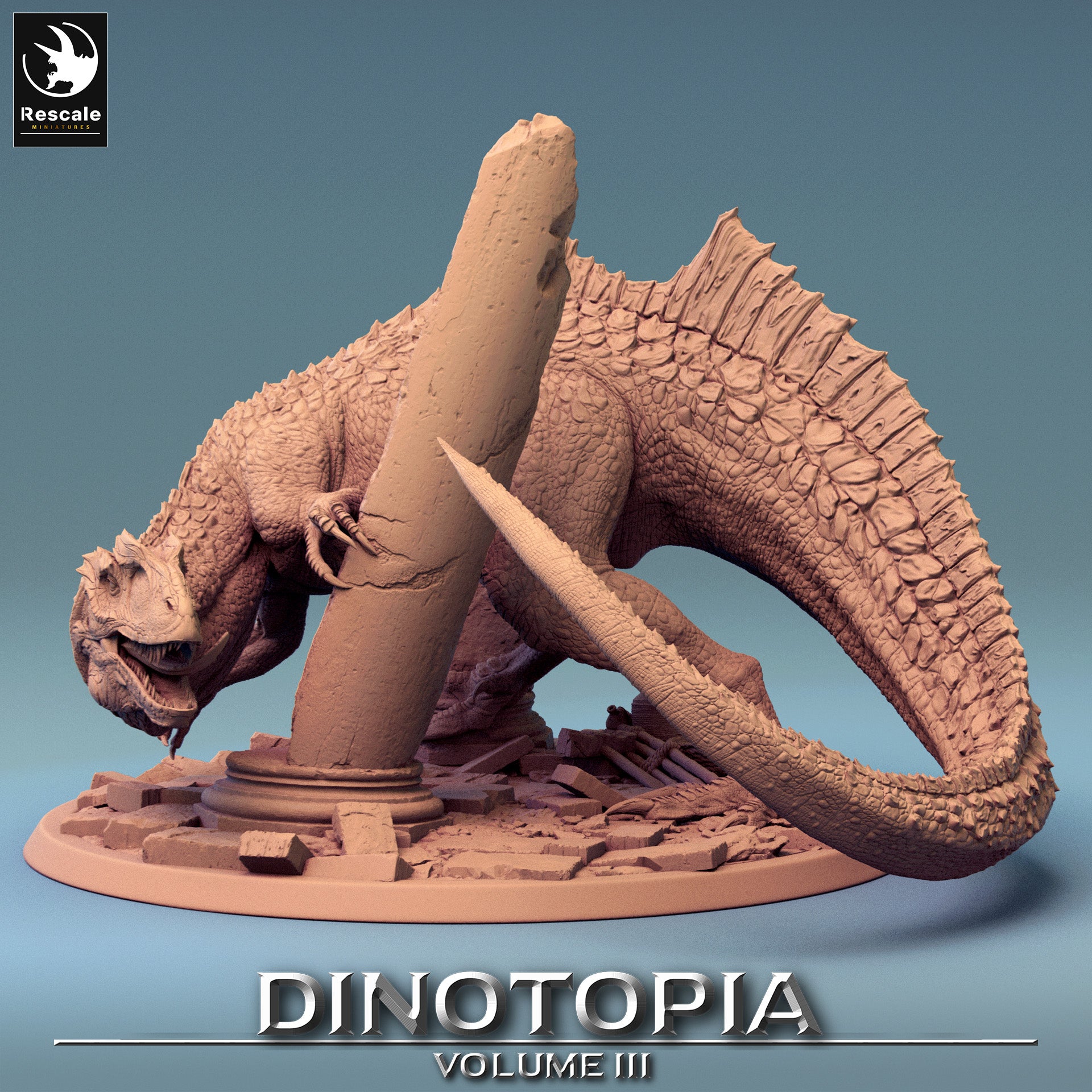 Concavenator - aus der Reihe Dinotopia III von Rescale Miniatures