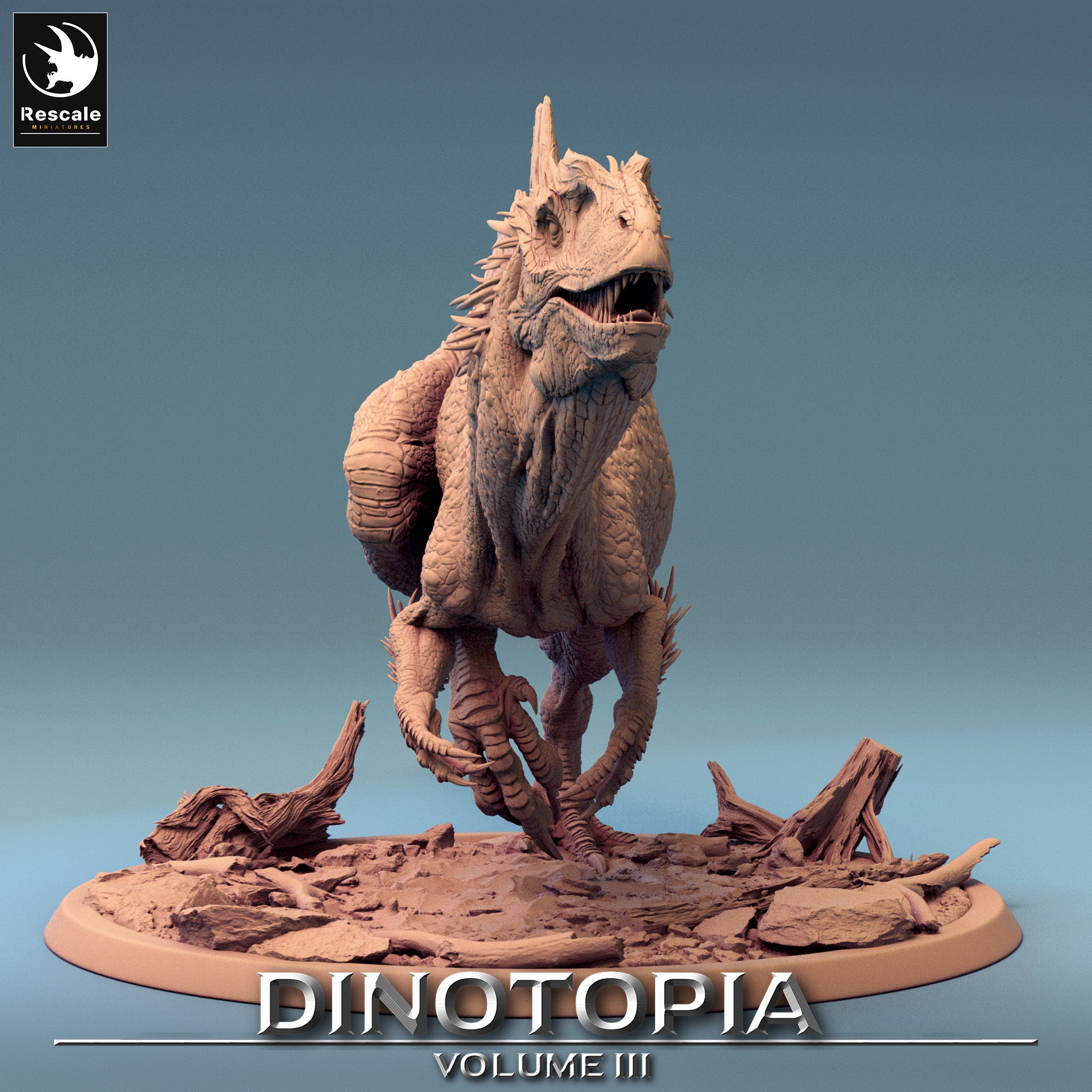 Concavenator - aus der Reihe Dinotopia III von Rescale Miniatures