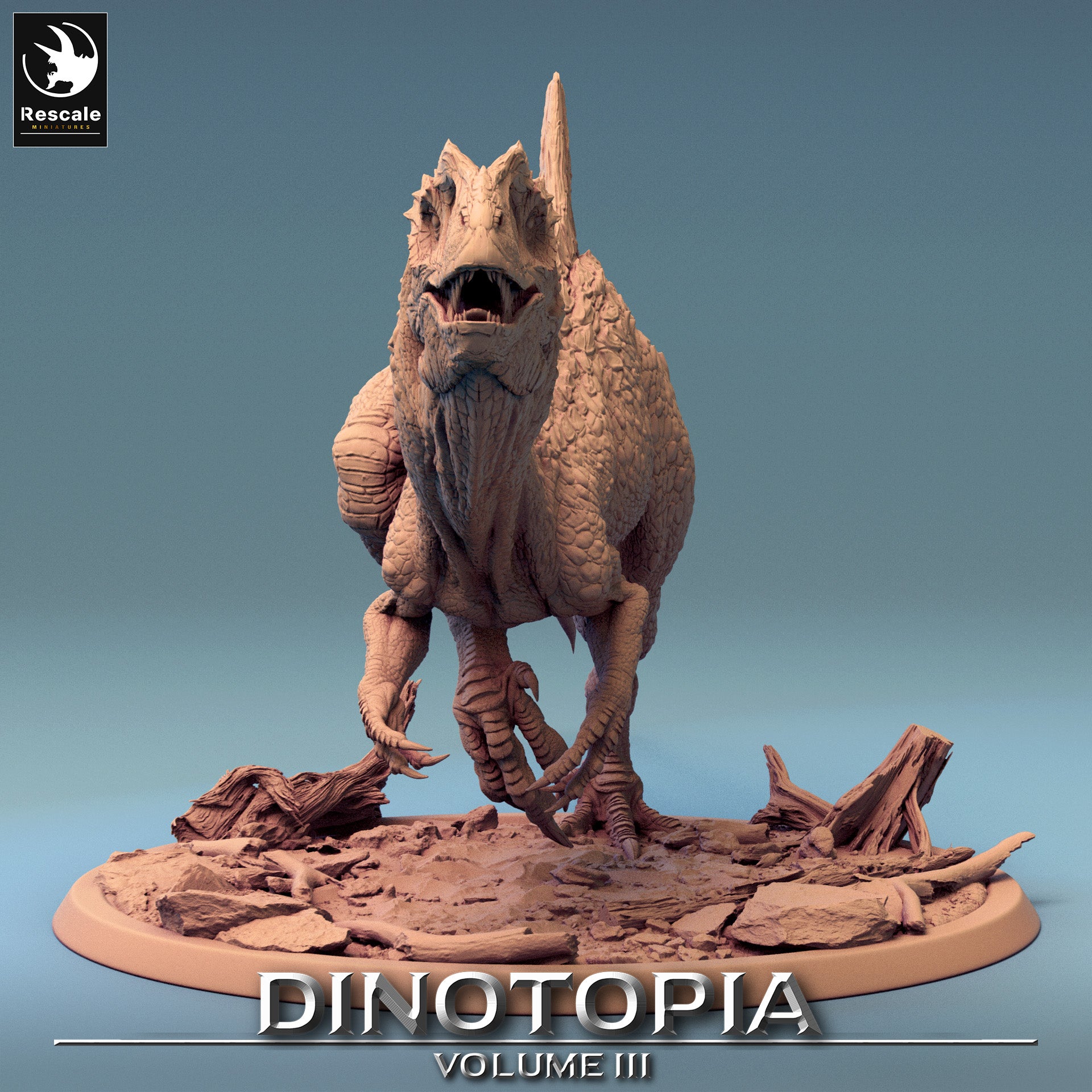 Concavenator - aus der Reihe Dinotopia III von Rescale Miniatures