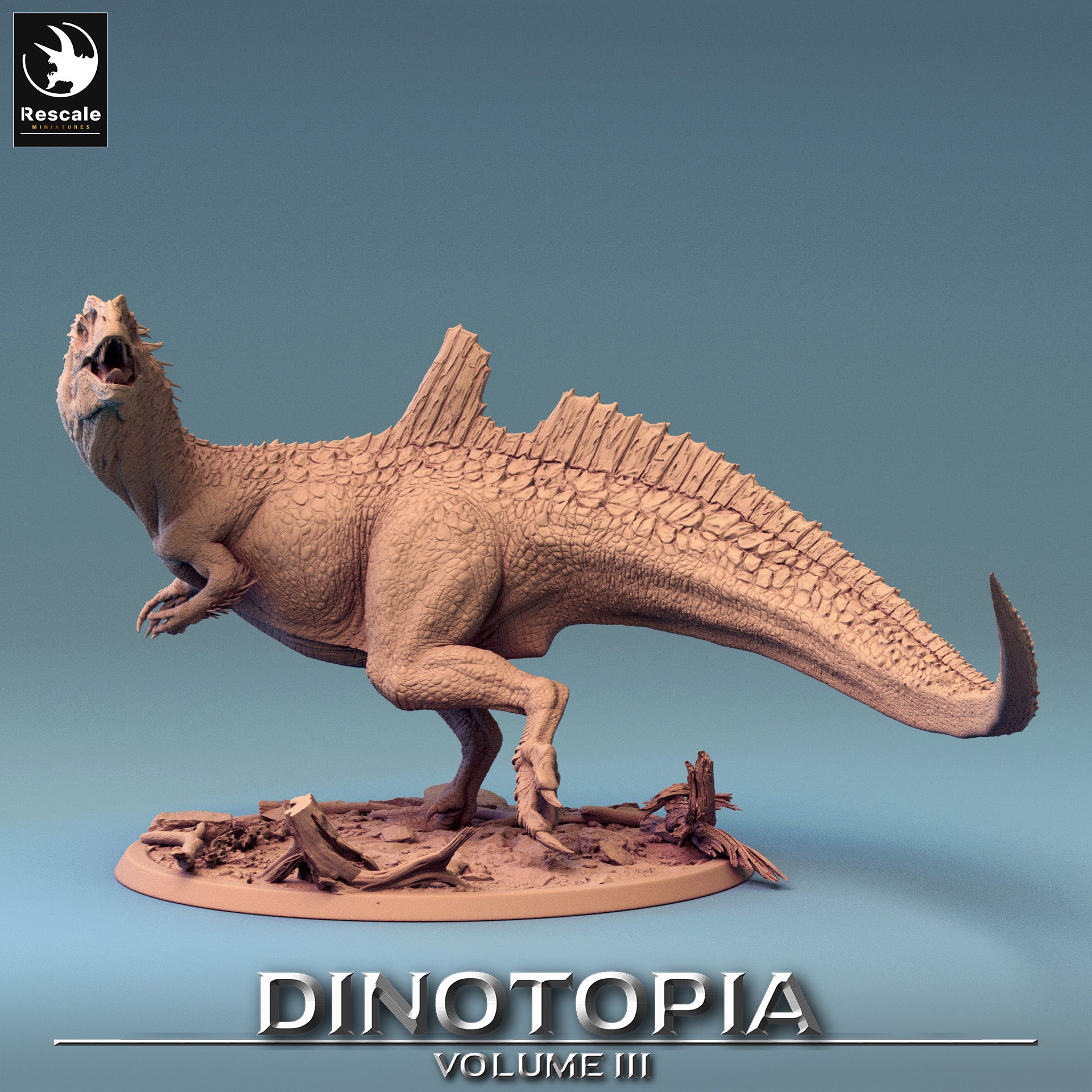 Concavenator - aus der Reihe Dinotopia III von Rescale Miniatures