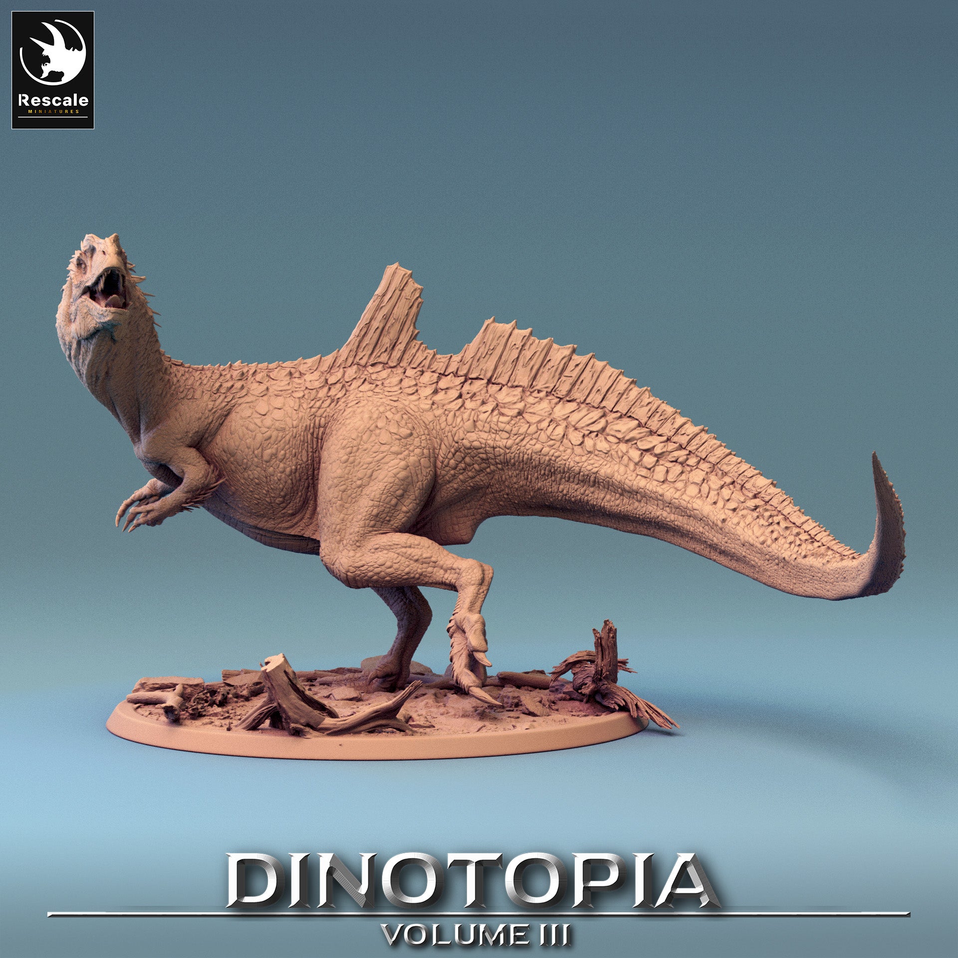 Concavenator - aus der Reihe Dinotopia III von Rescale Miniatures