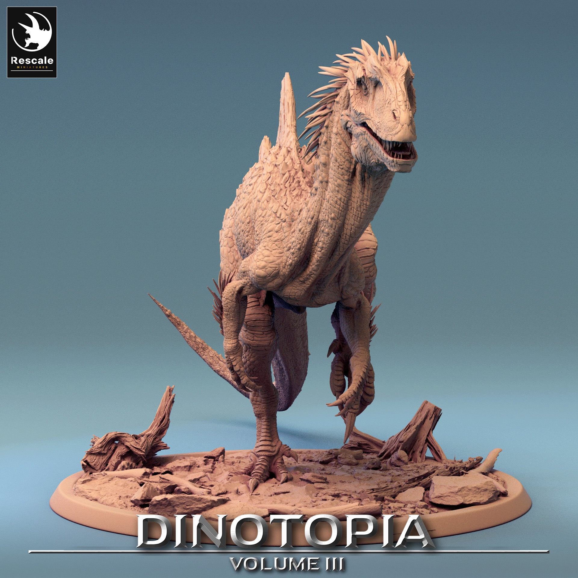 Concavenator - aus der Reihe Dinotopia III von Rescale Miniatures
