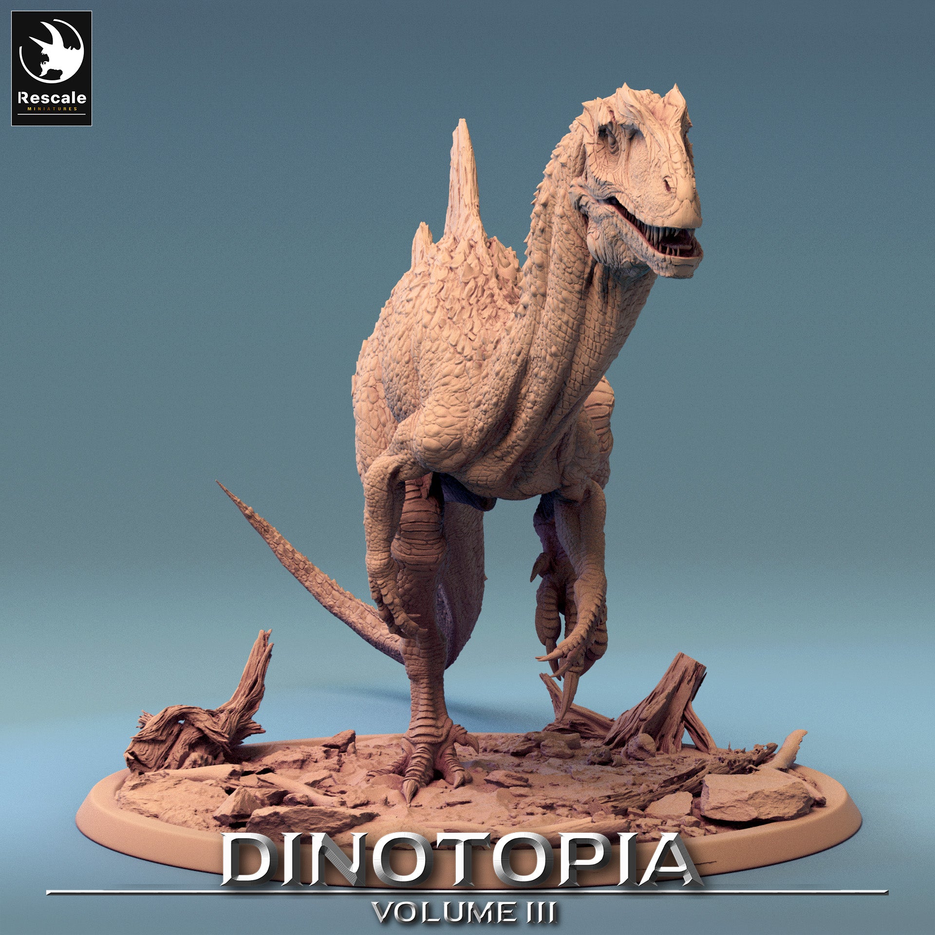 Concavenator - aus der Reihe Dinotopia III von Rescale Miniatures