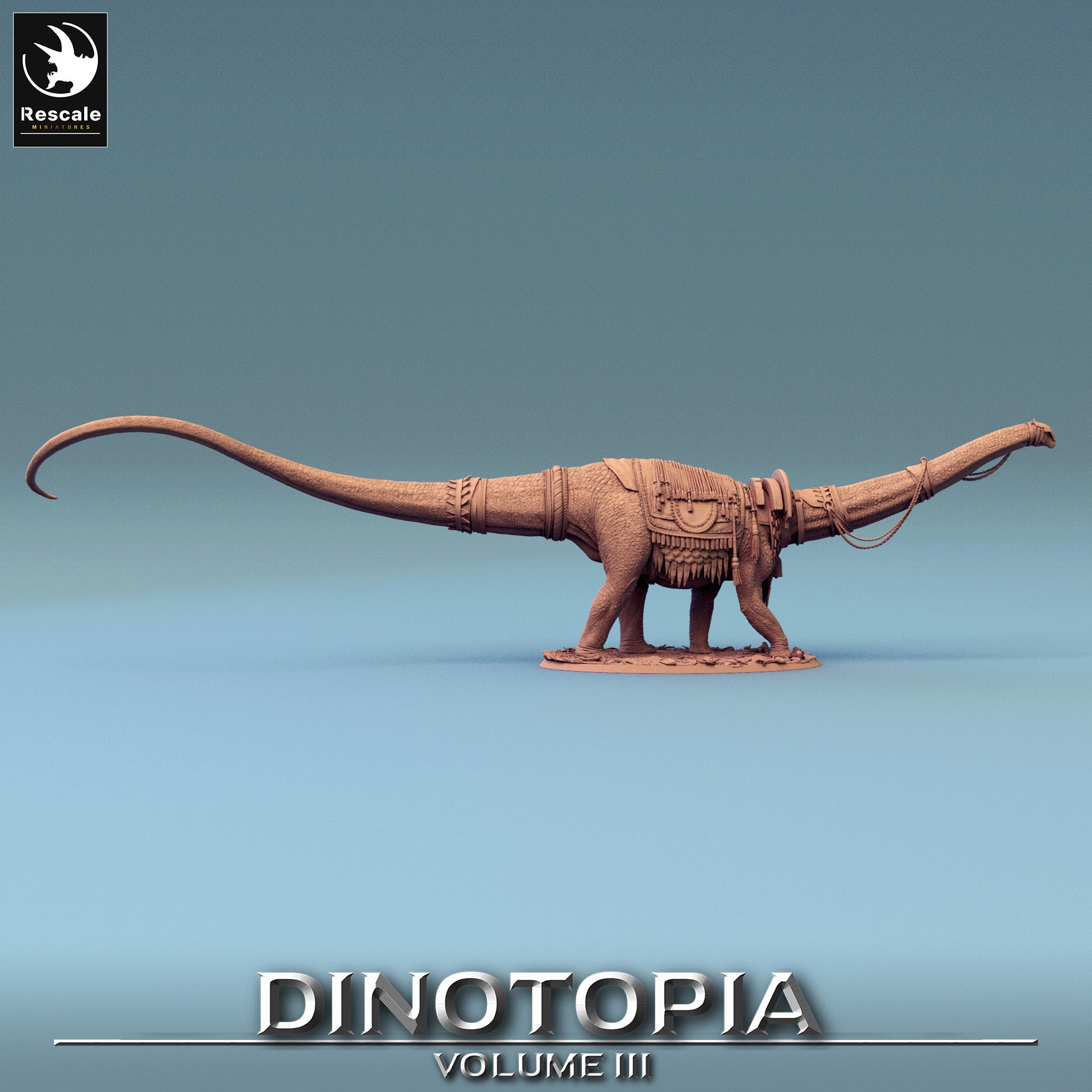 Diplodocus - aus der Reihe Dinotopia III von Rescale Miniatures
