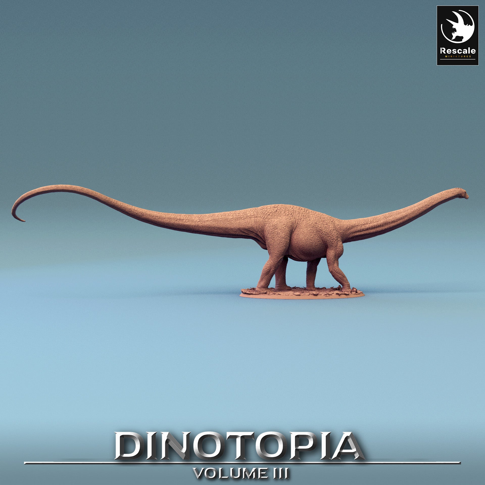 Diplodocus - aus der Reihe Dinotopia III von Rescale Miniatures