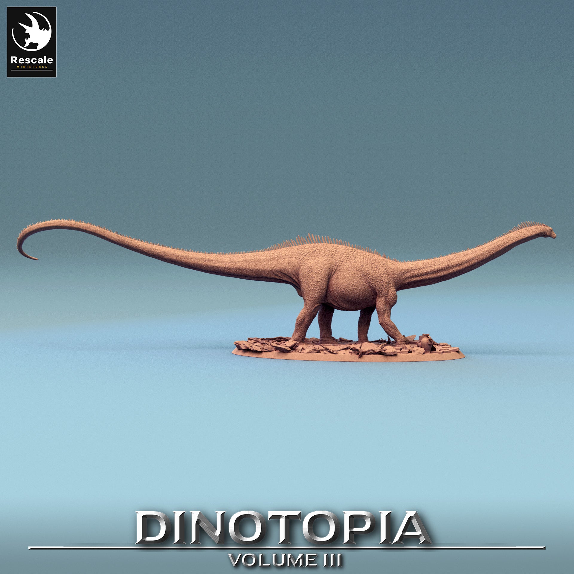 Diplodocus - aus der Reihe Dinotopia III von Rescale Miniatures