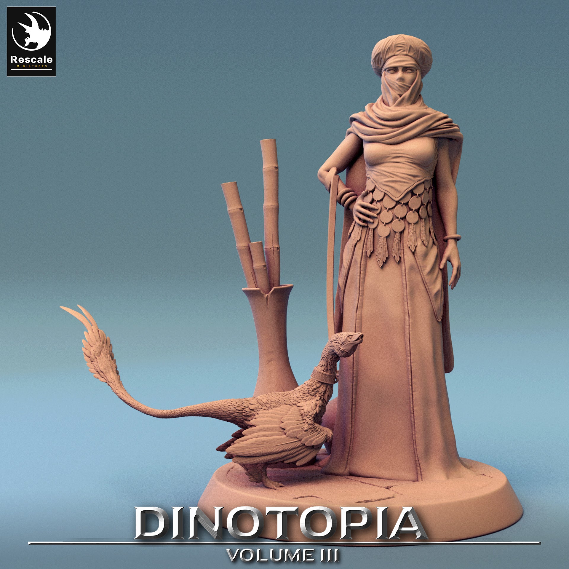 People of the Caravan Guild - aus der Reihe Dinotopia III von Rescale Miniatures