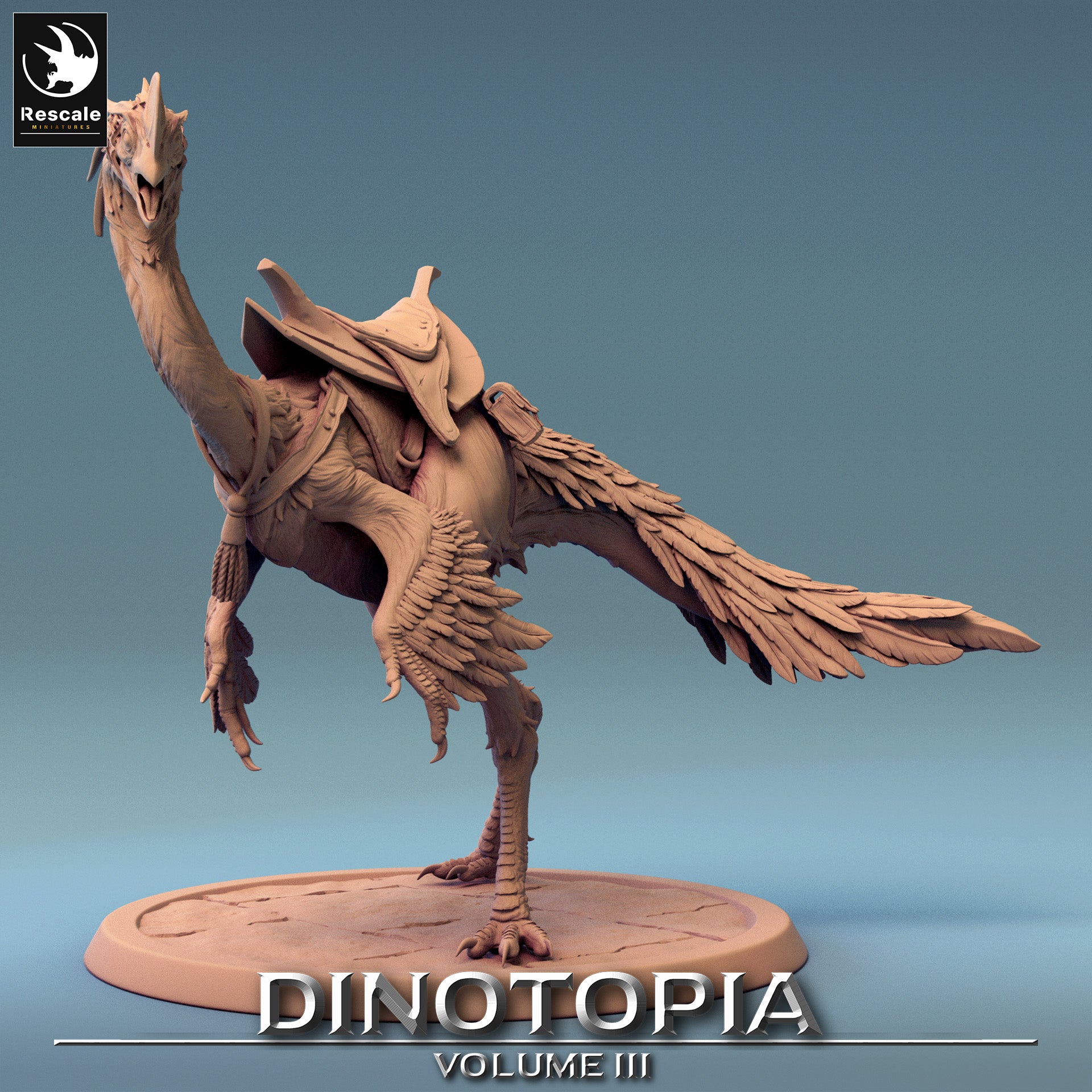 Oviraptor - aus der Reihe Dinotopia III von Rescale Miniatures