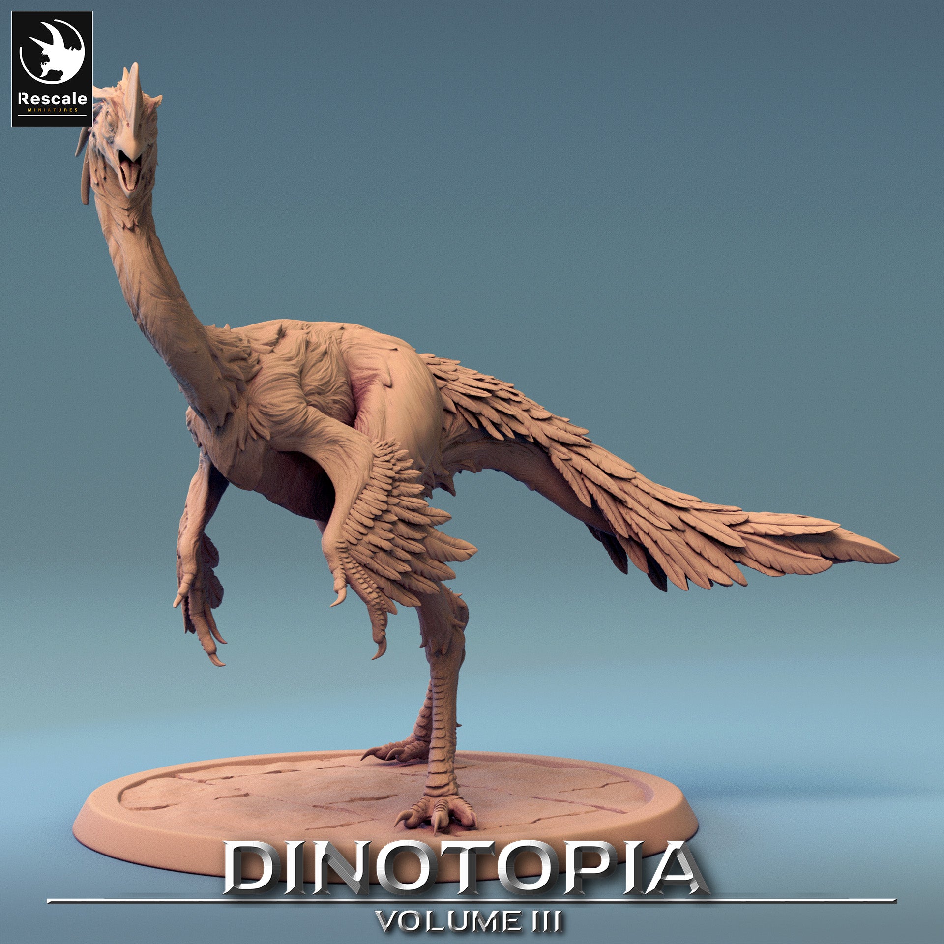 Oviraptor - aus der Reihe Dinotopia III von Rescale Miniatures
