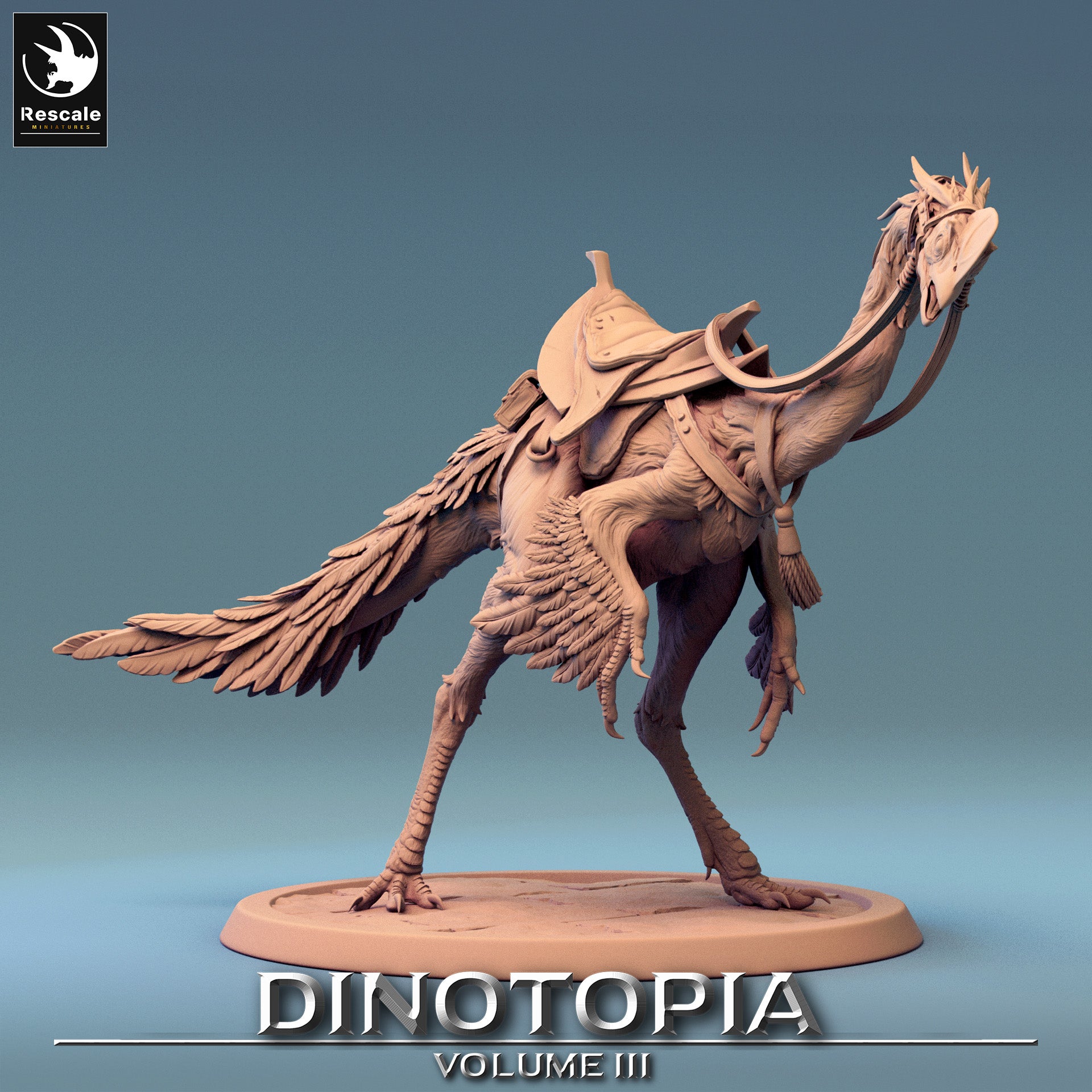 Oviraptor - aus der Reihe Dinotopia III von Rescale Miniatures