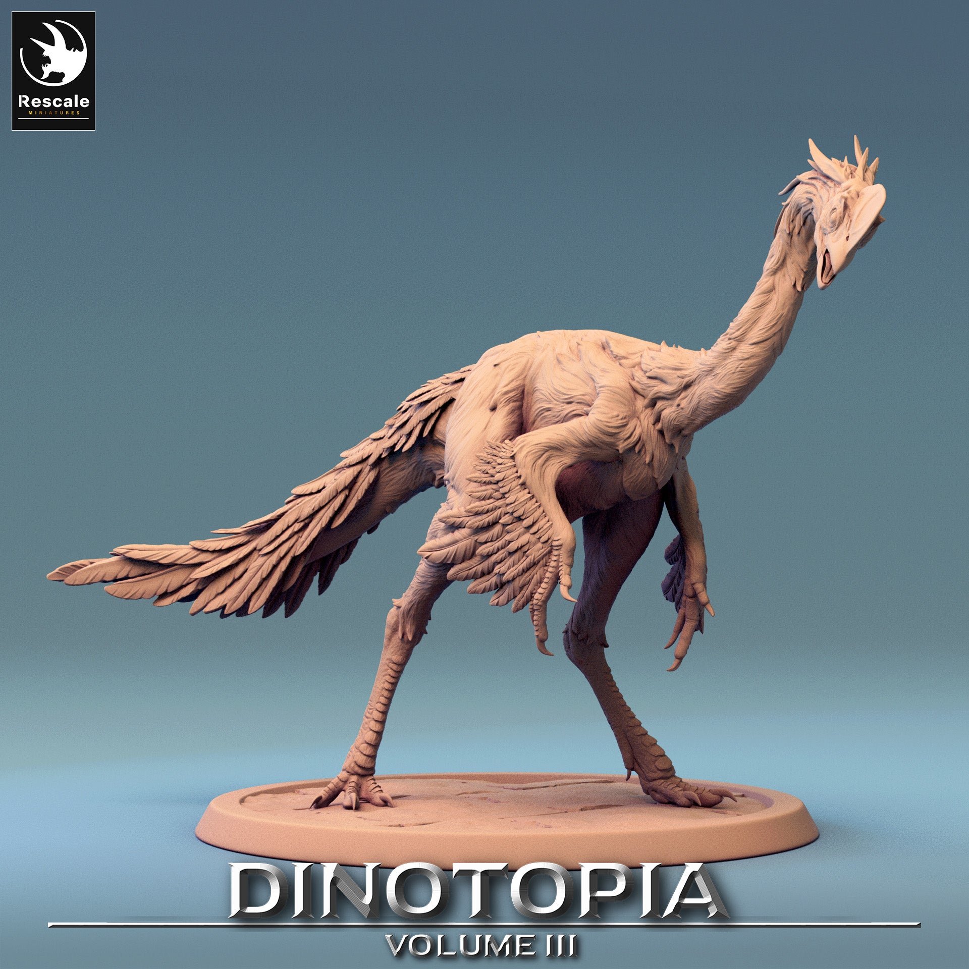 Oviraptor - aus der Reihe Dinotopia III von Rescale Miniatures