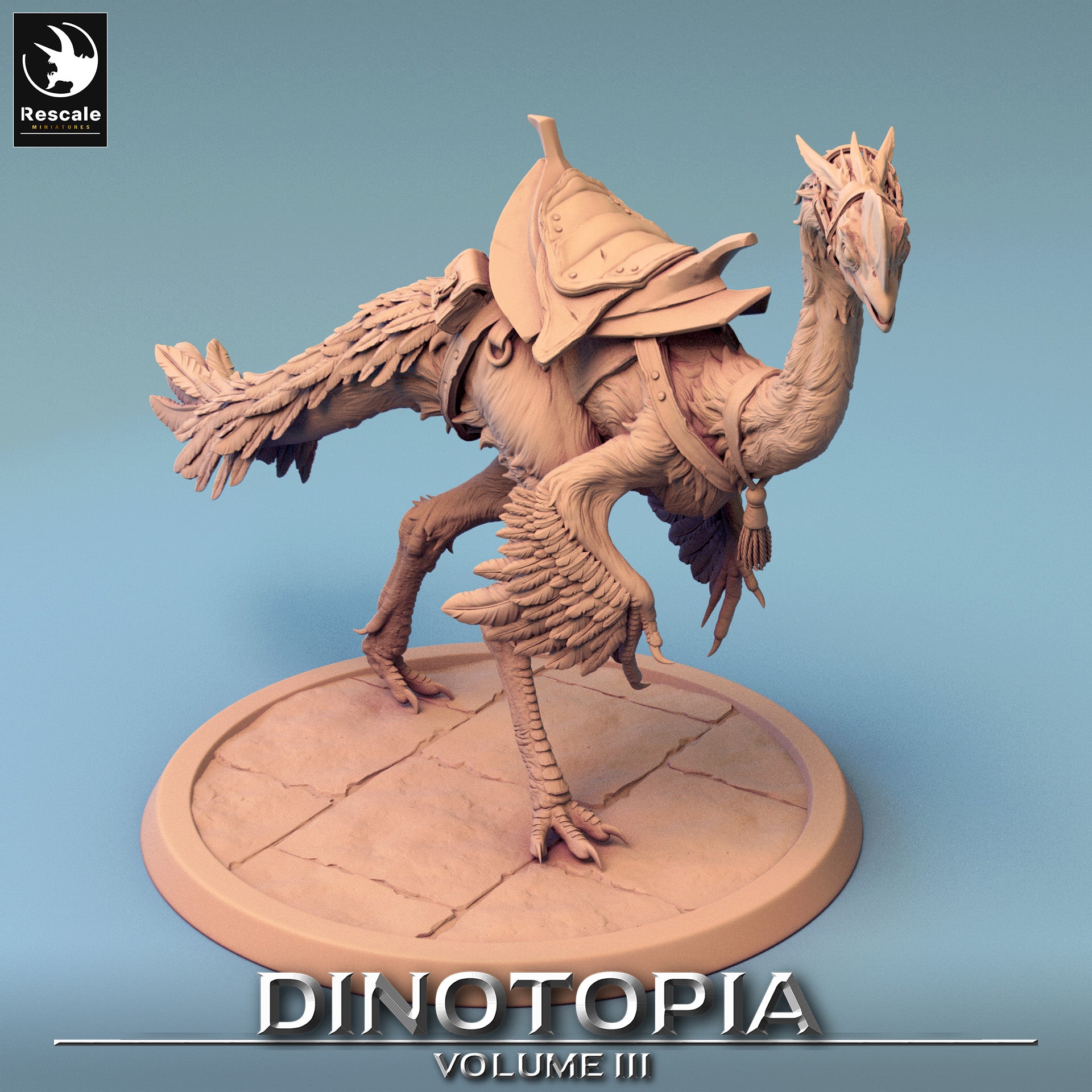Oviraptor - aus der Reihe Dinotopia III von Rescale Miniatures