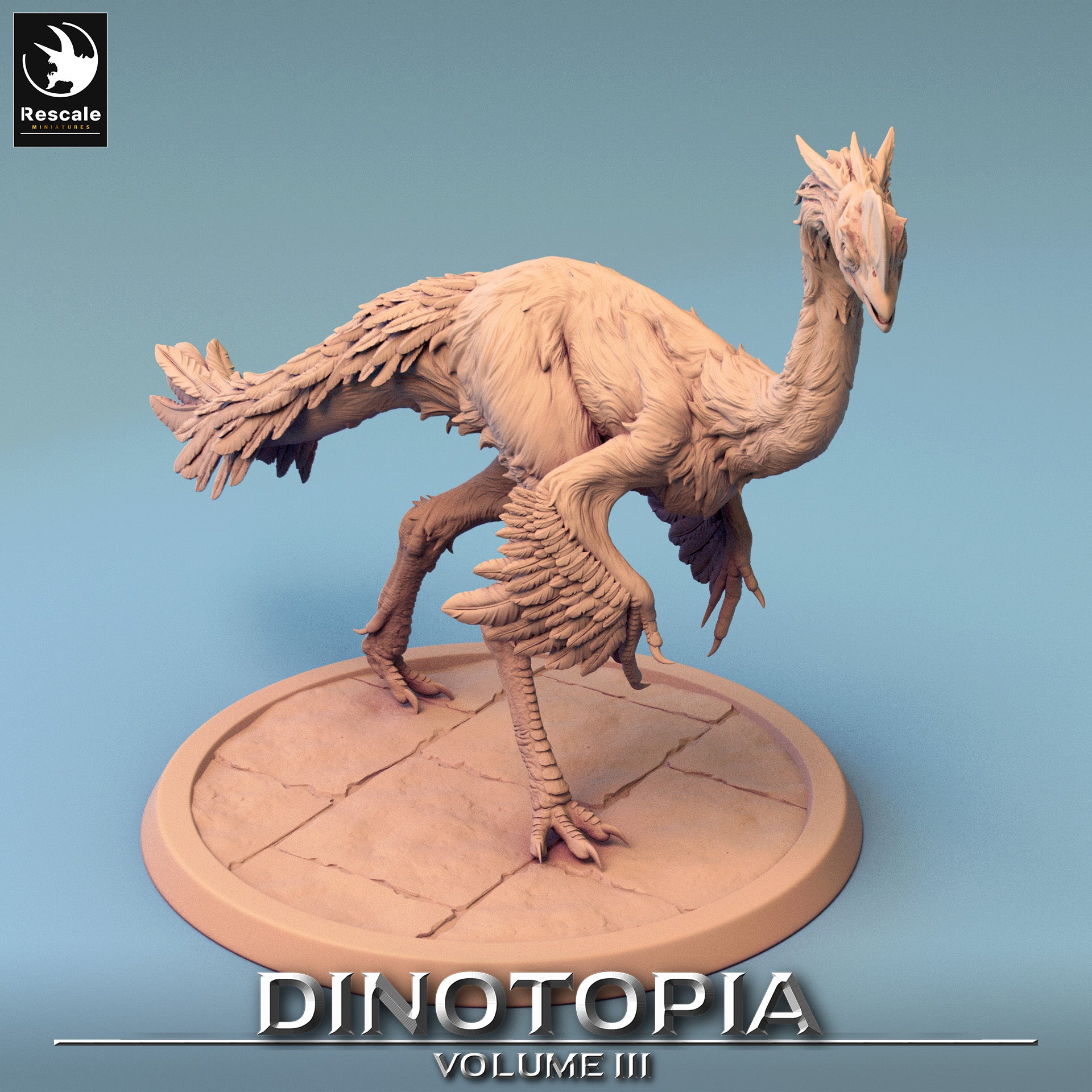 Oviraptor - aus der Reihe Dinotopia III von Rescale Miniatures