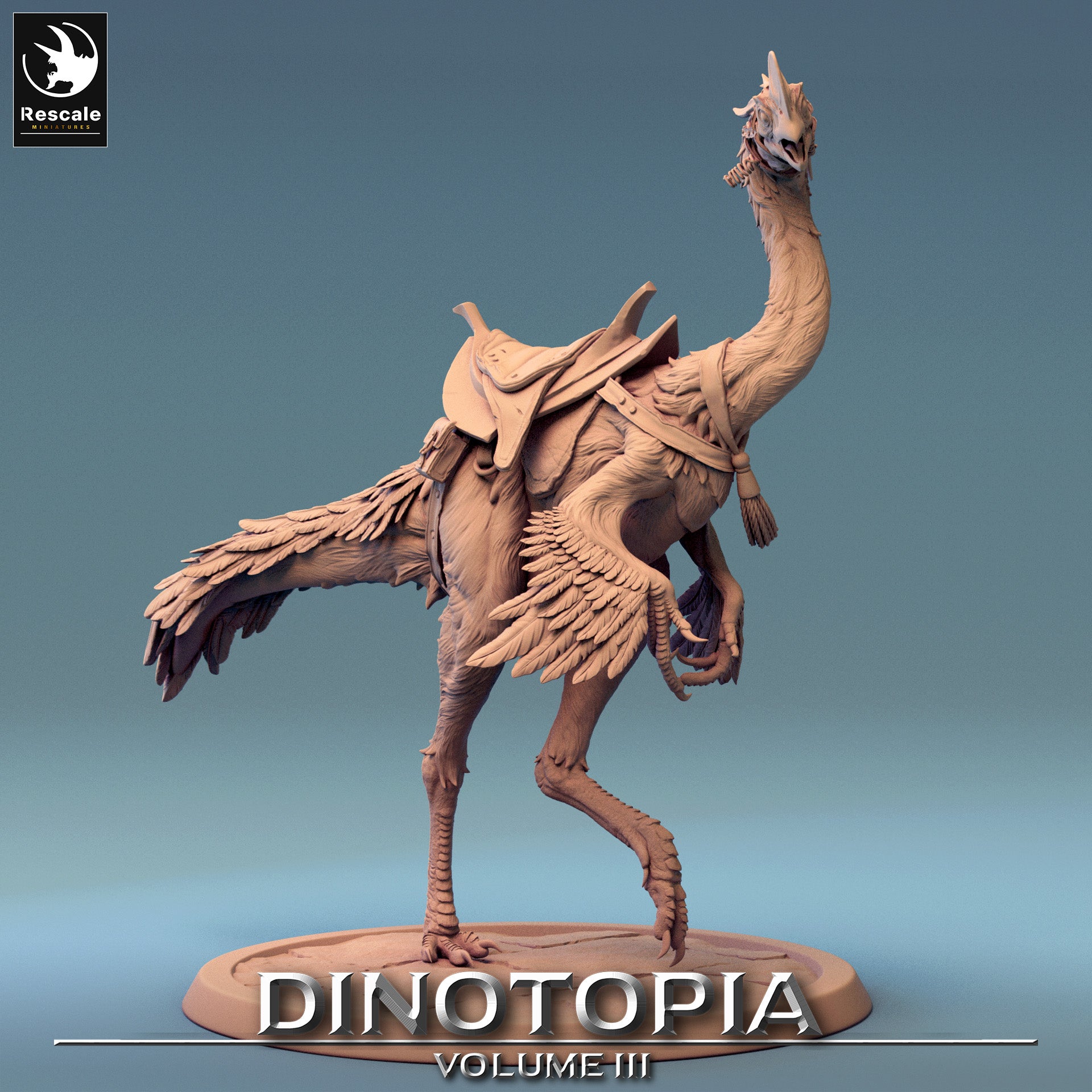 Oviraptor - aus der Reihe Dinotopia III von Rescale Miniatures