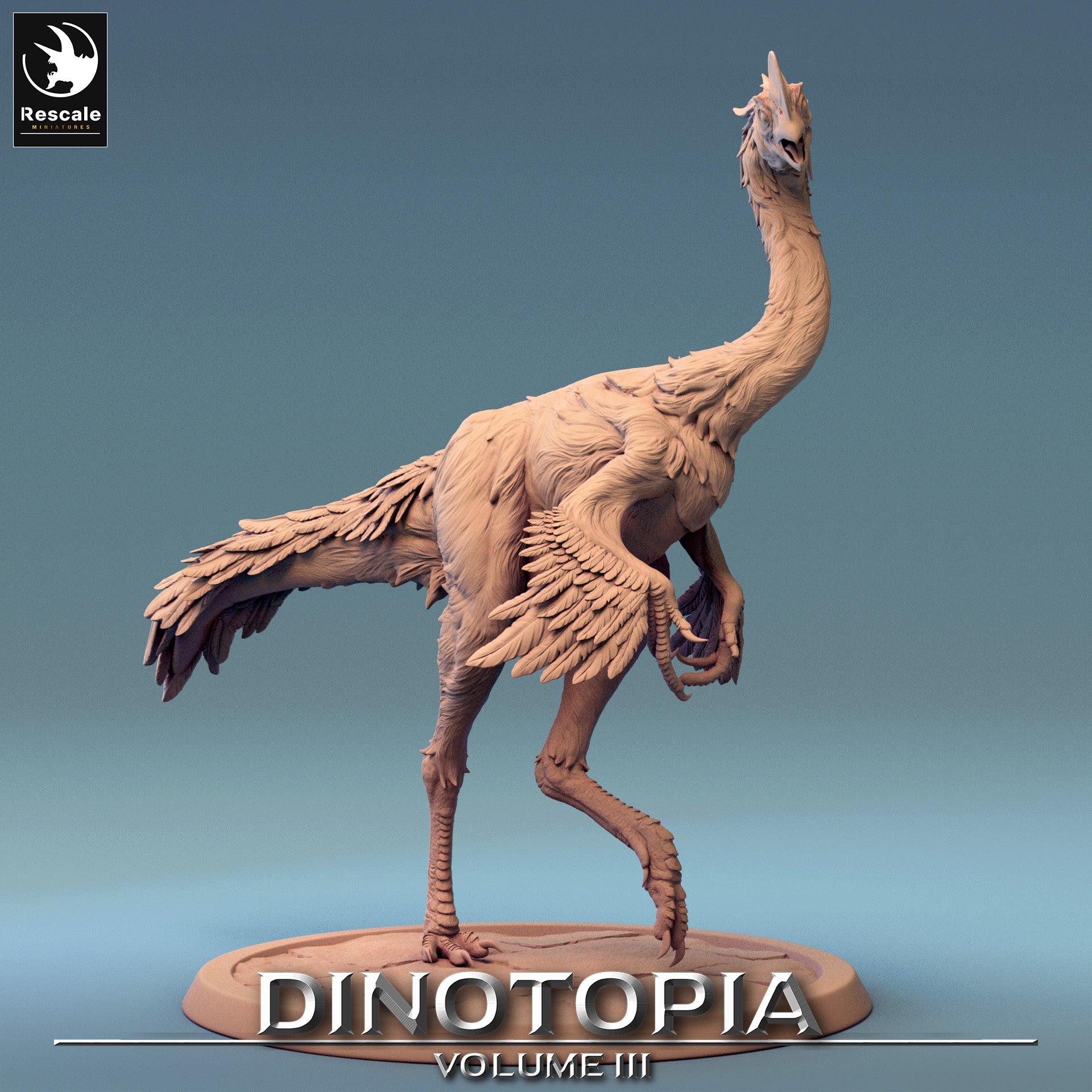 Oviraptor - aus der Reihe Dinotopia III von Rescale Miniatures