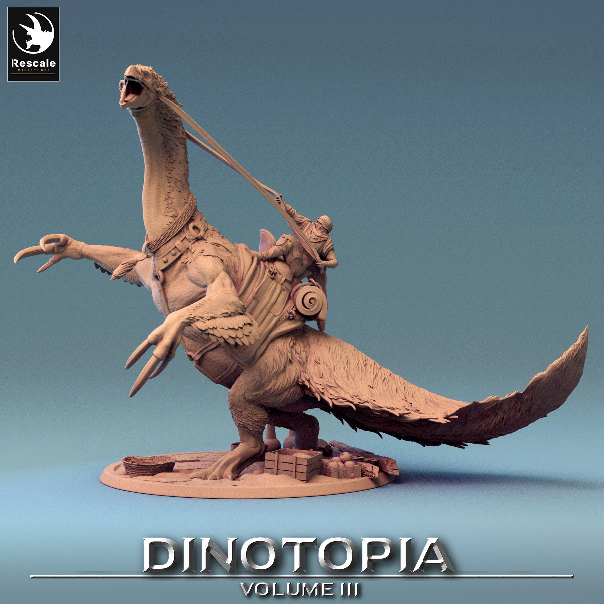 Therizinosaurus - aus der Reihe Dinotopia III von Rescale Miniatures