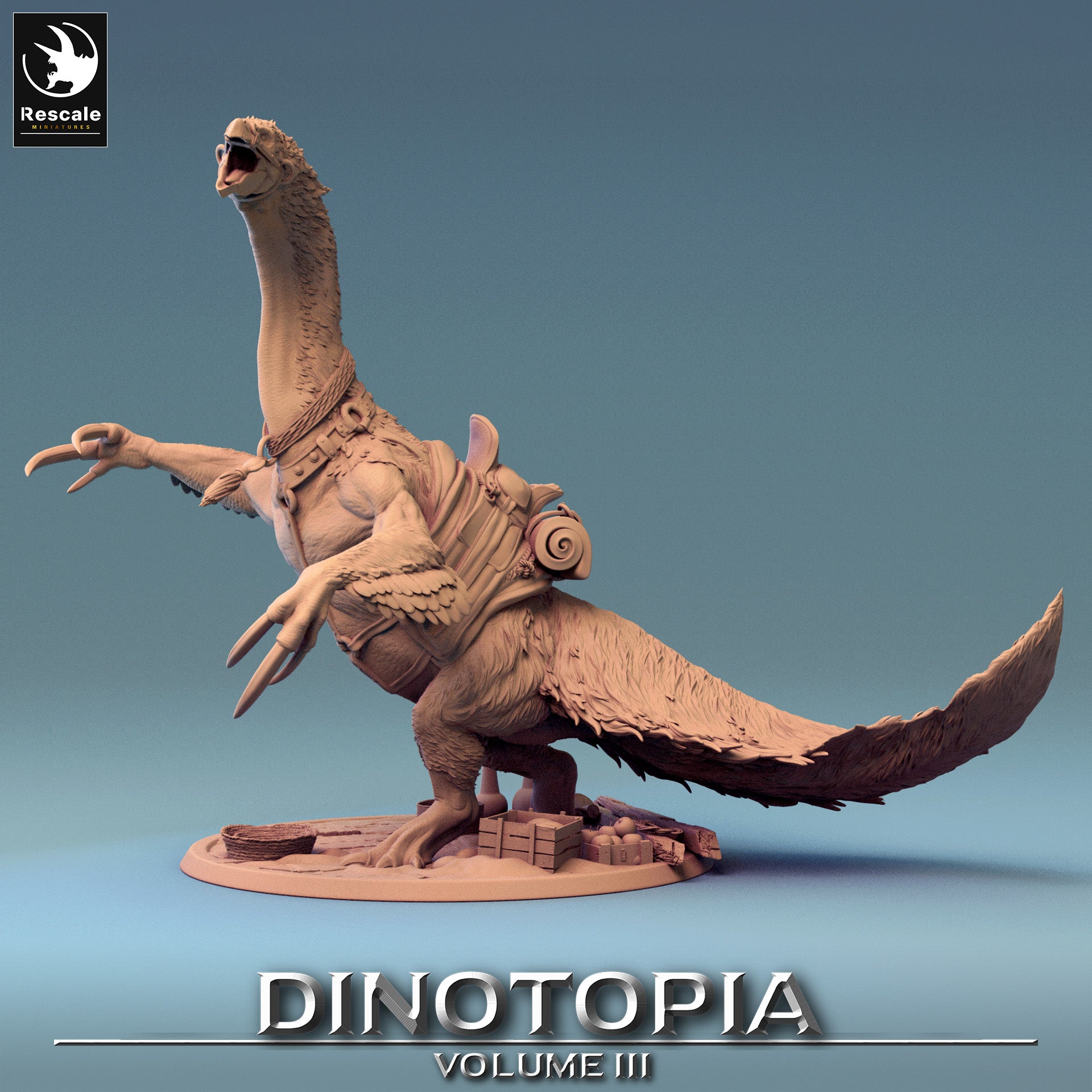 Therizinosaurus - aus der Reihe Dinotopia III von Rescale Miniatures