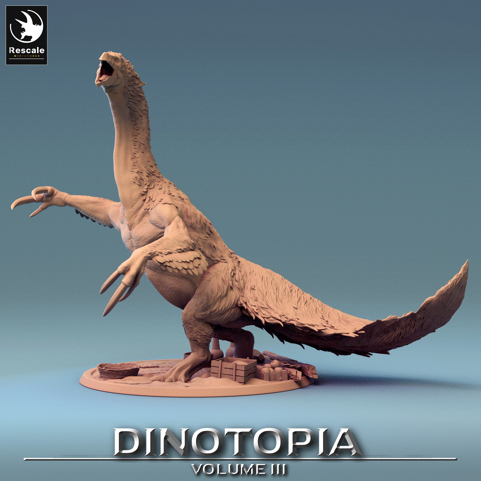 Therizinosaurus - aus der Reihe Dinotopia III von Rescale Miniatures