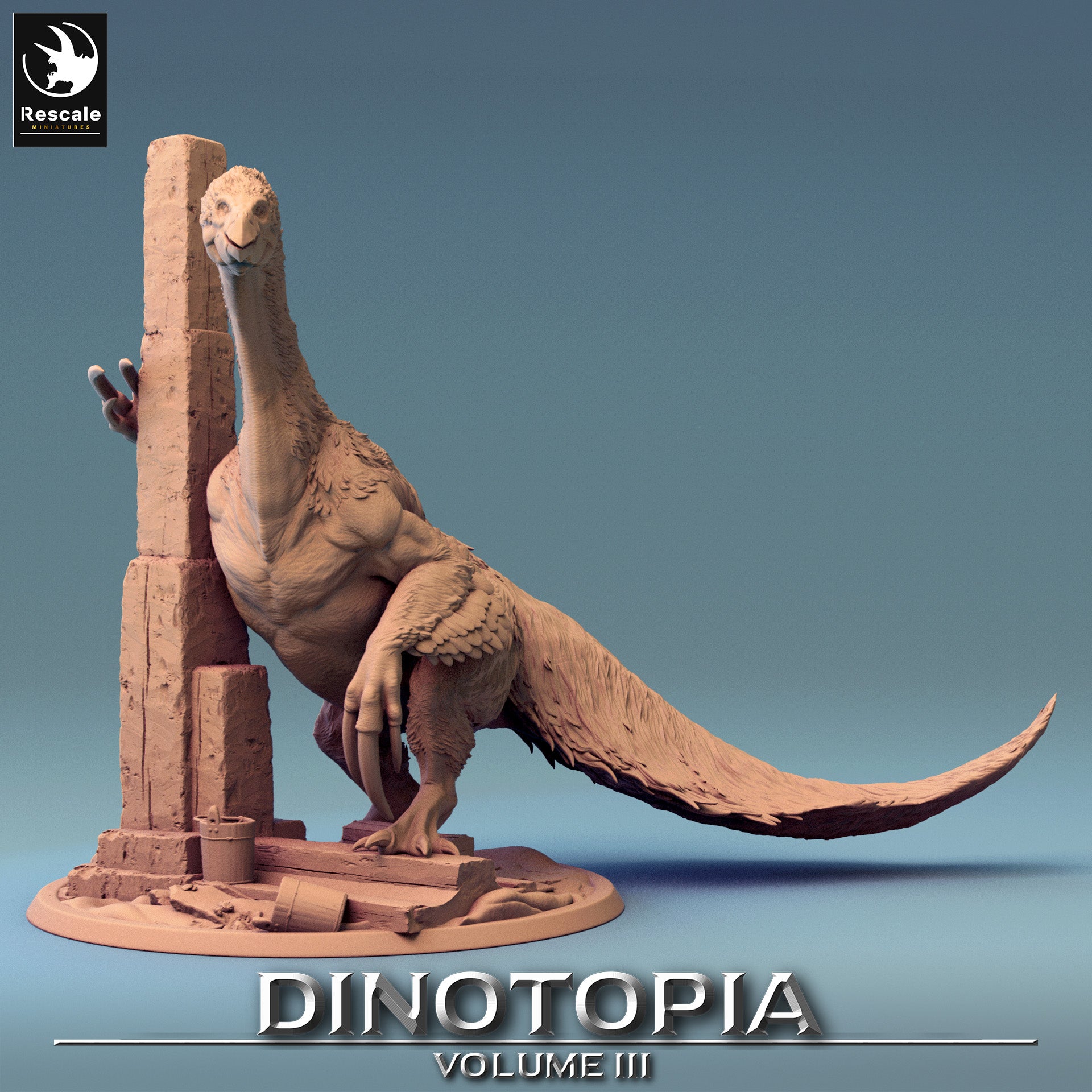 Therizinosaurus - aus der Reihe Dinotopia III von Rescale Miniatures