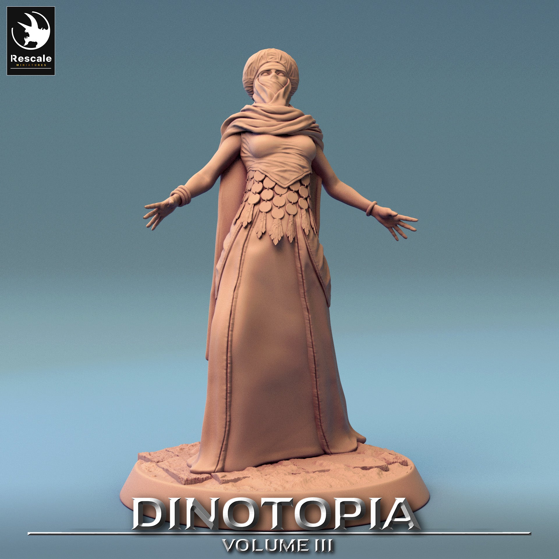 People of the Caravan Guild - aus der Reihe Dinotopia III von Rescale Miniatures