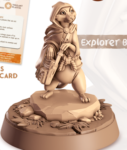 Meerkat - Burrowers - Merk - Animal Companions by Cornelia - Cast n Play
